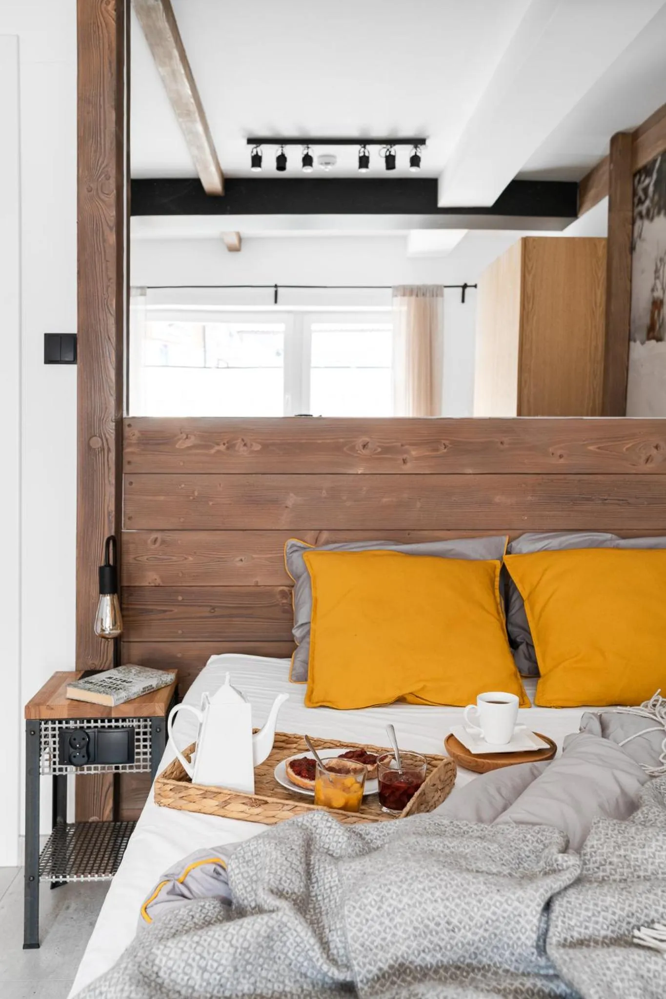 Bed in Aparthotel Narciarska 2