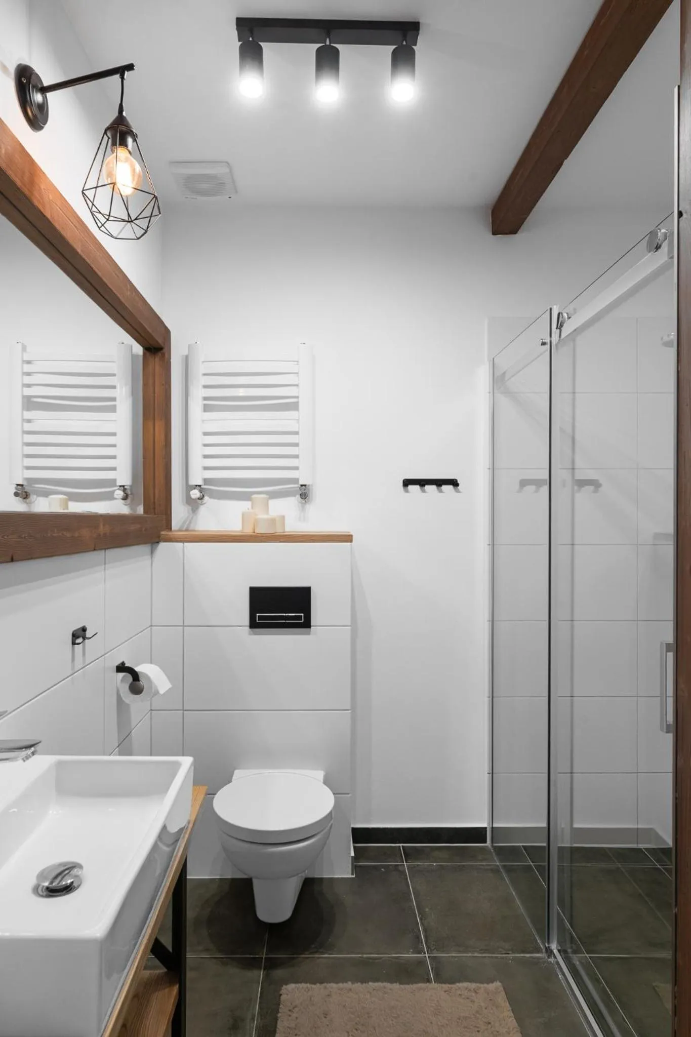 Bathroom in Aparthotel Narciarska 2