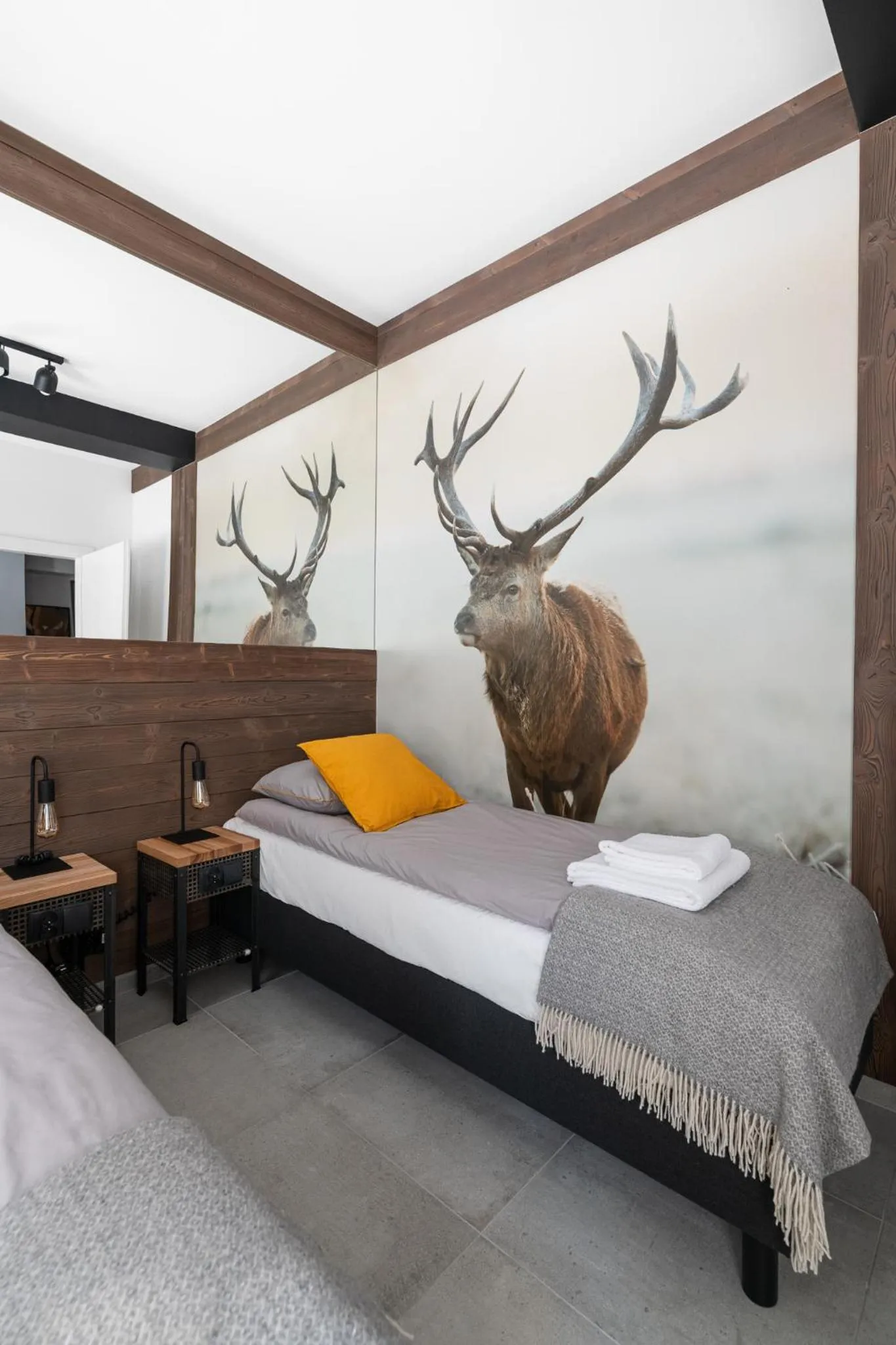 Bed in Aparthotel Narciarska 2