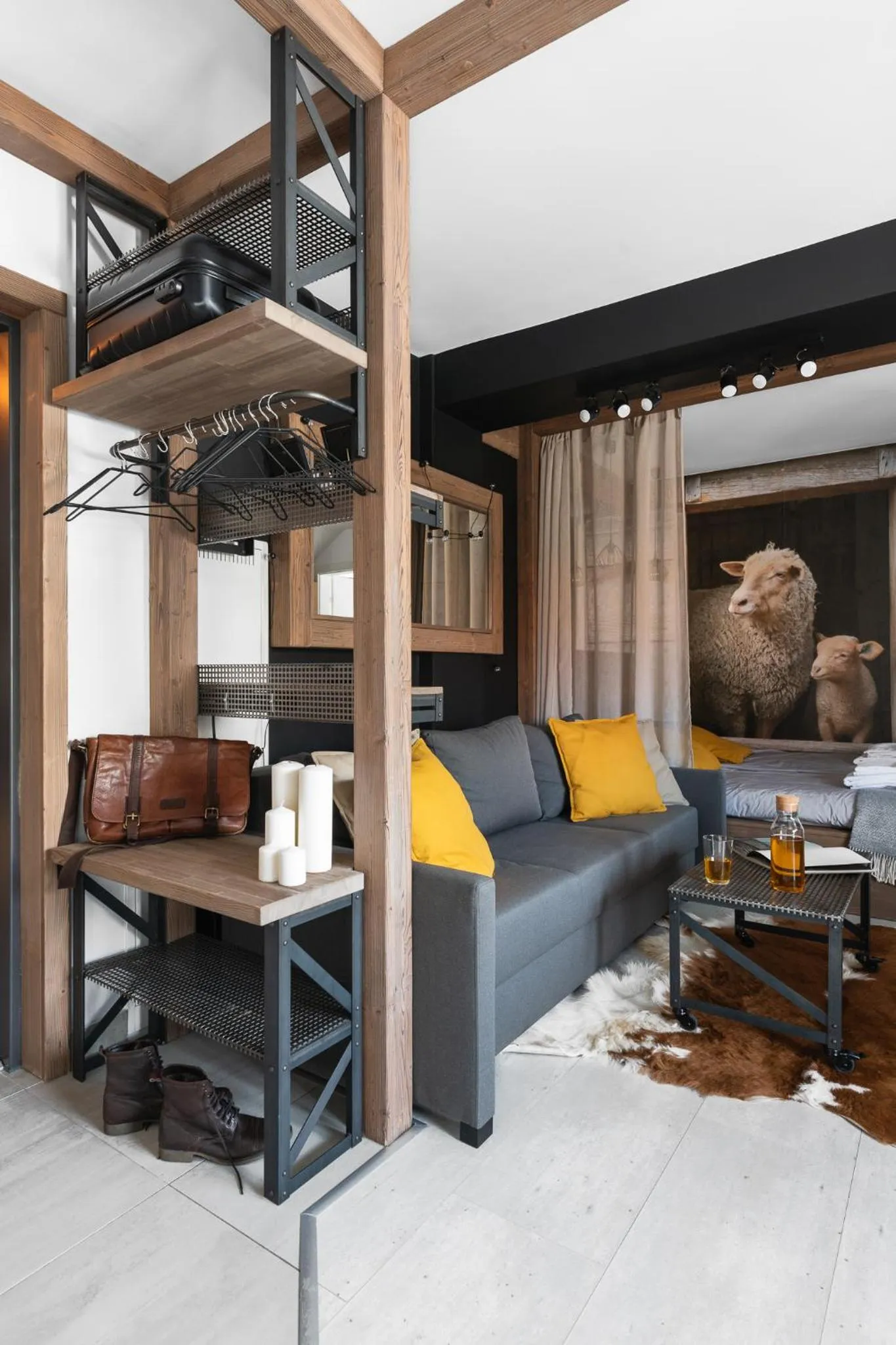 Bed in Aparthotel Narciarska 2