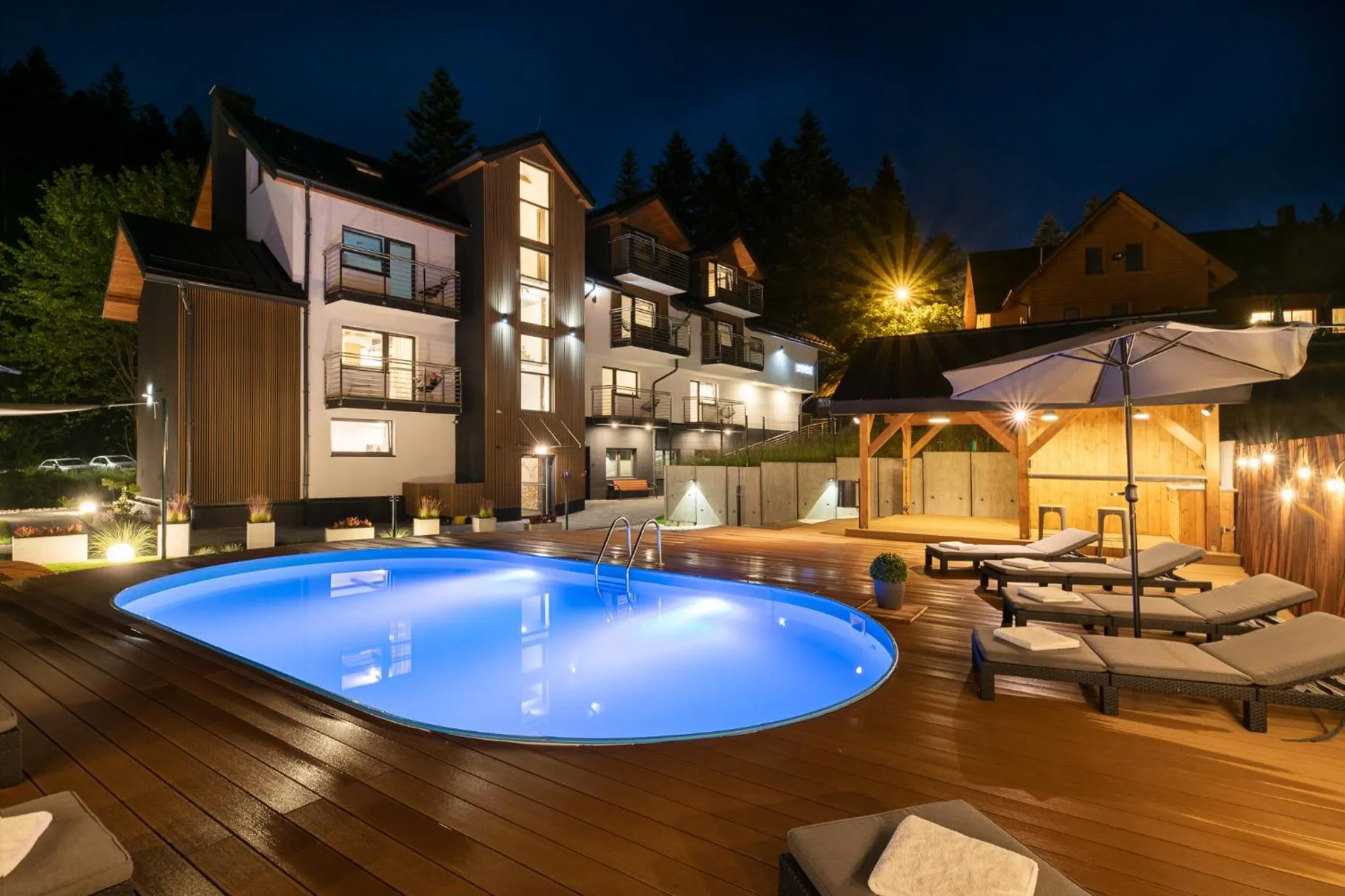 Property building in Aparthotel Narciarska 2