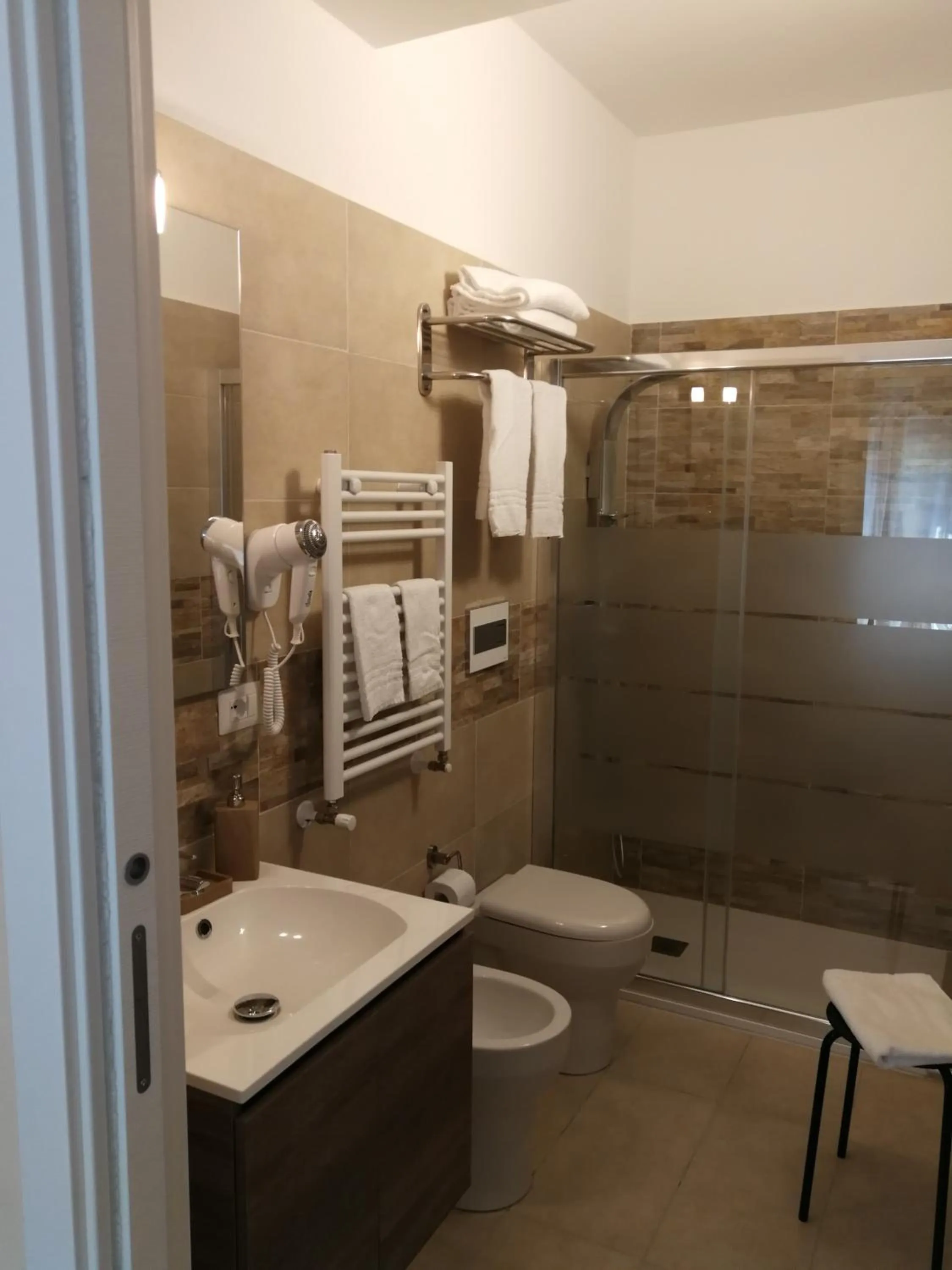 Bathroom in B&B Il Mare degli Dei