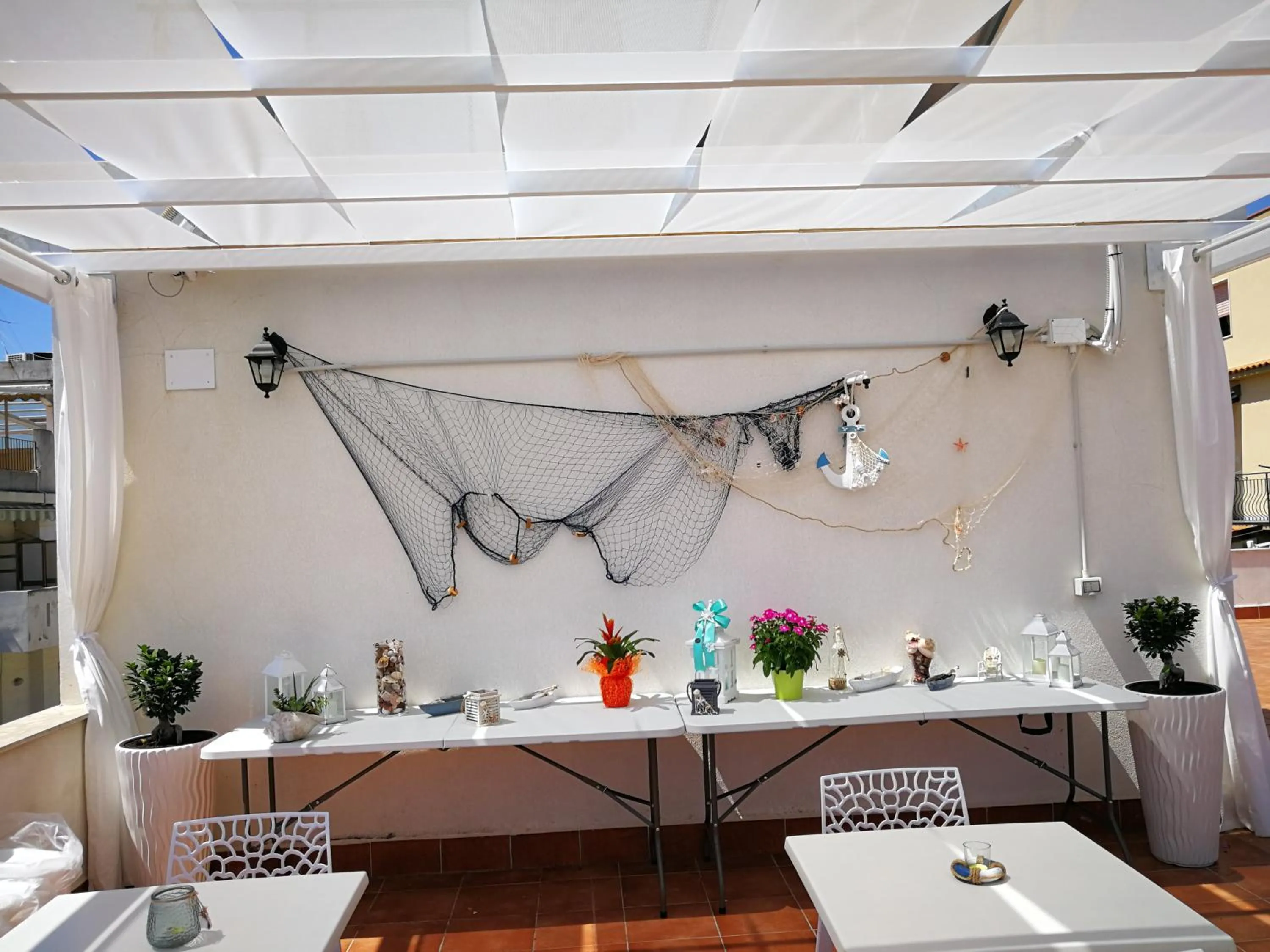 Balcony/Terrace in B&B Il Mare degli Dei