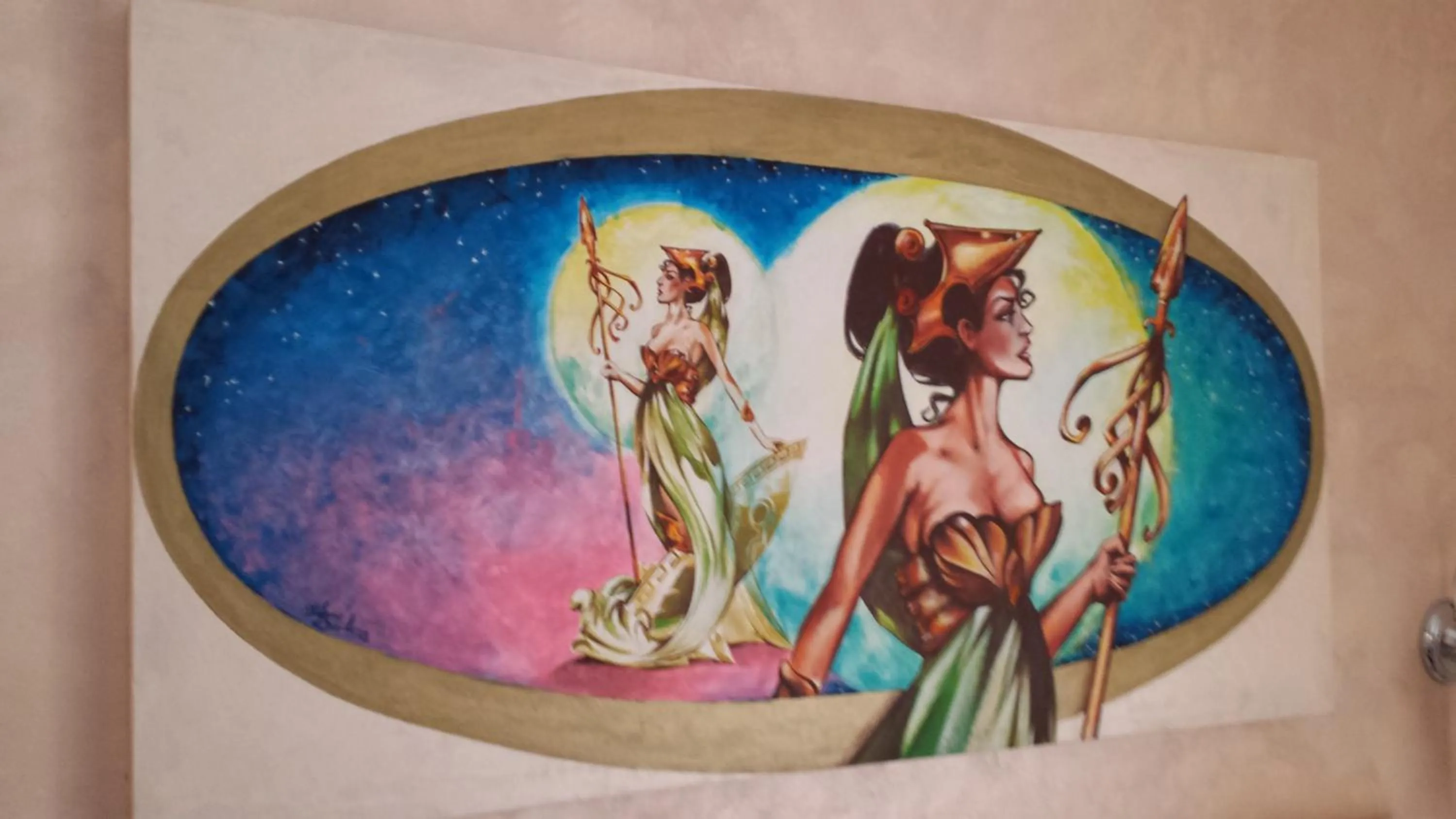 Decorative detail in B&B Il Mare degli Dei