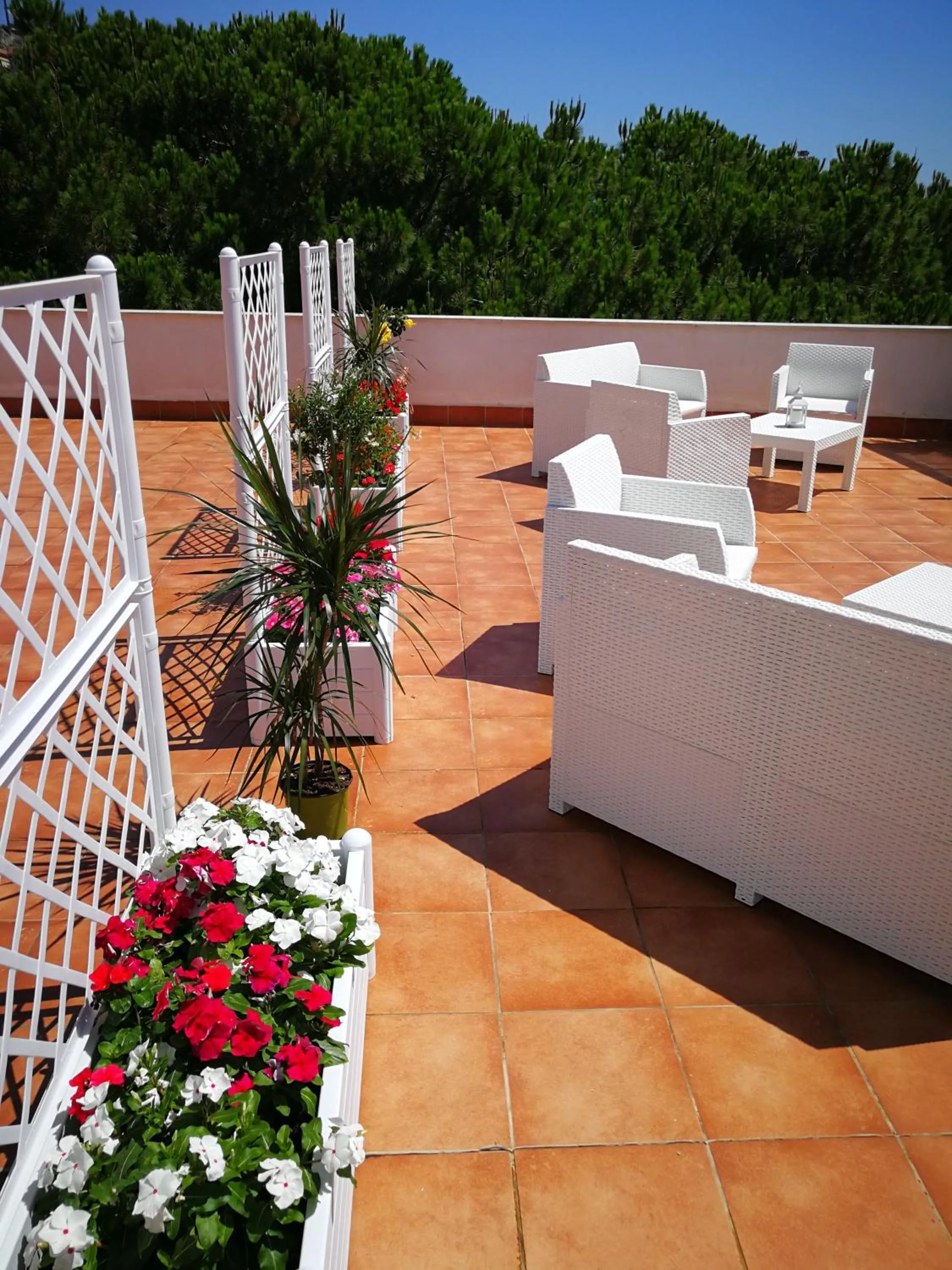 Balcony/Terrace in B&B Il Mare degli Dei
