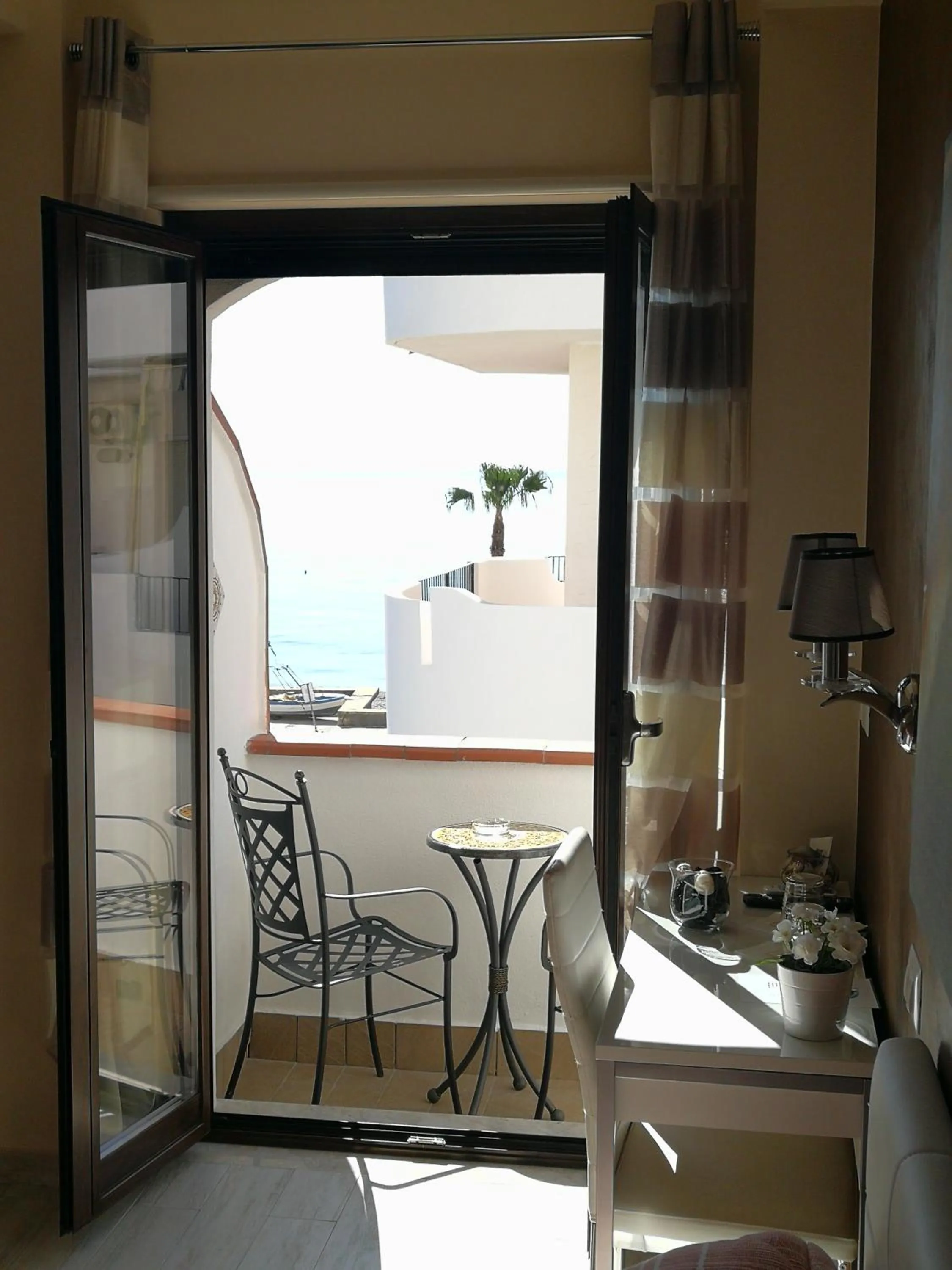 Balcony/Terrace in B&B Il Mare degli Dei