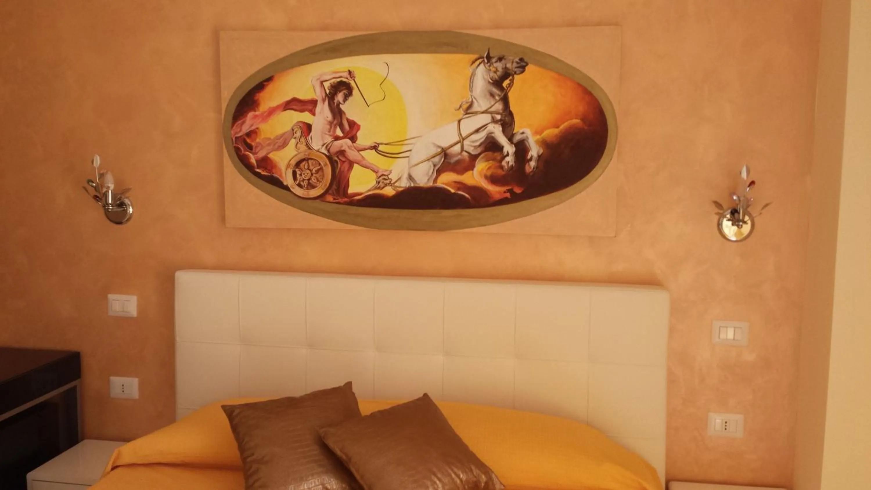 Decorative detail in B&B Il Mare degli Dei