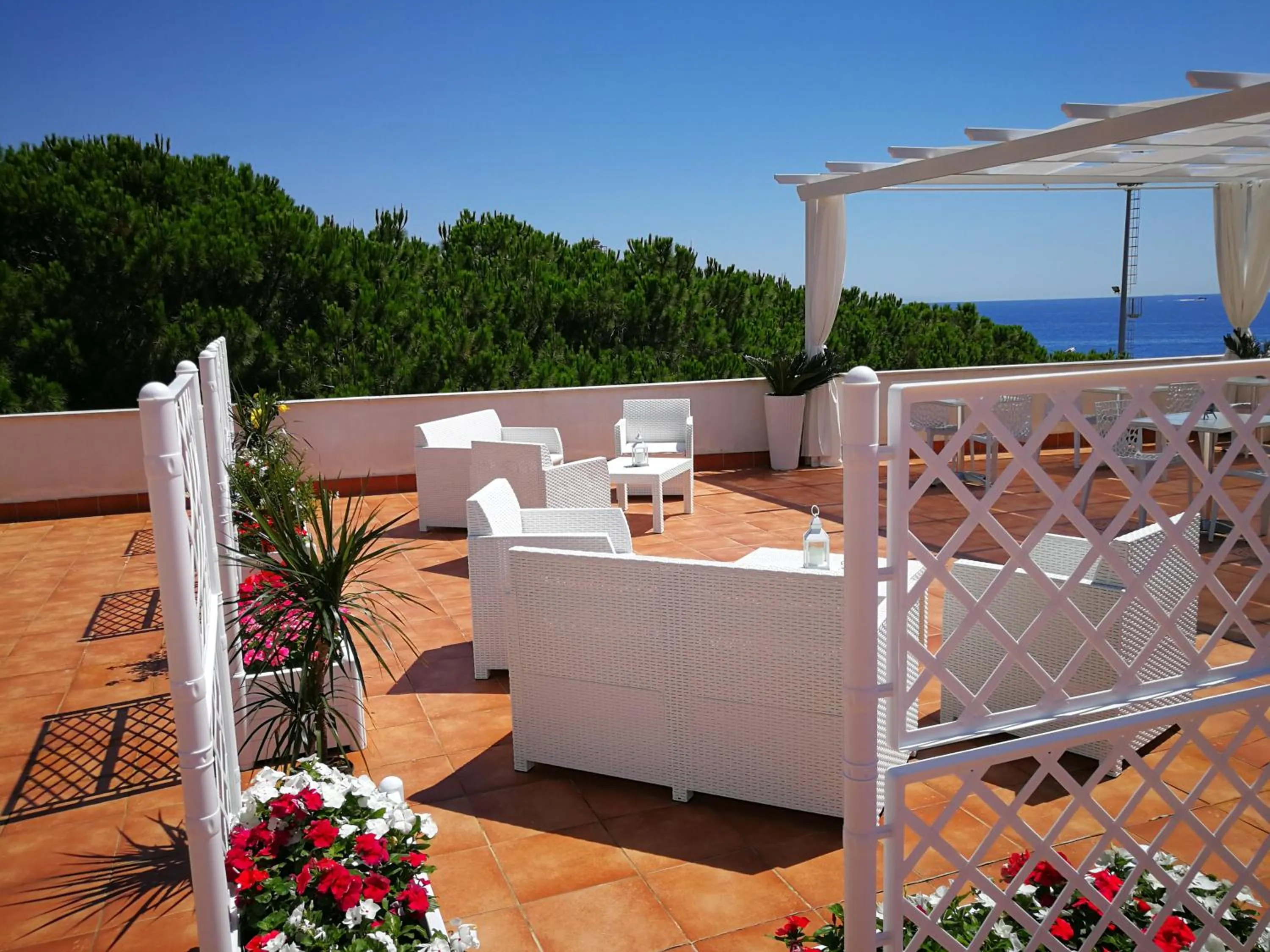 Balcony/Terrace in B&B Il Mare degli Dei