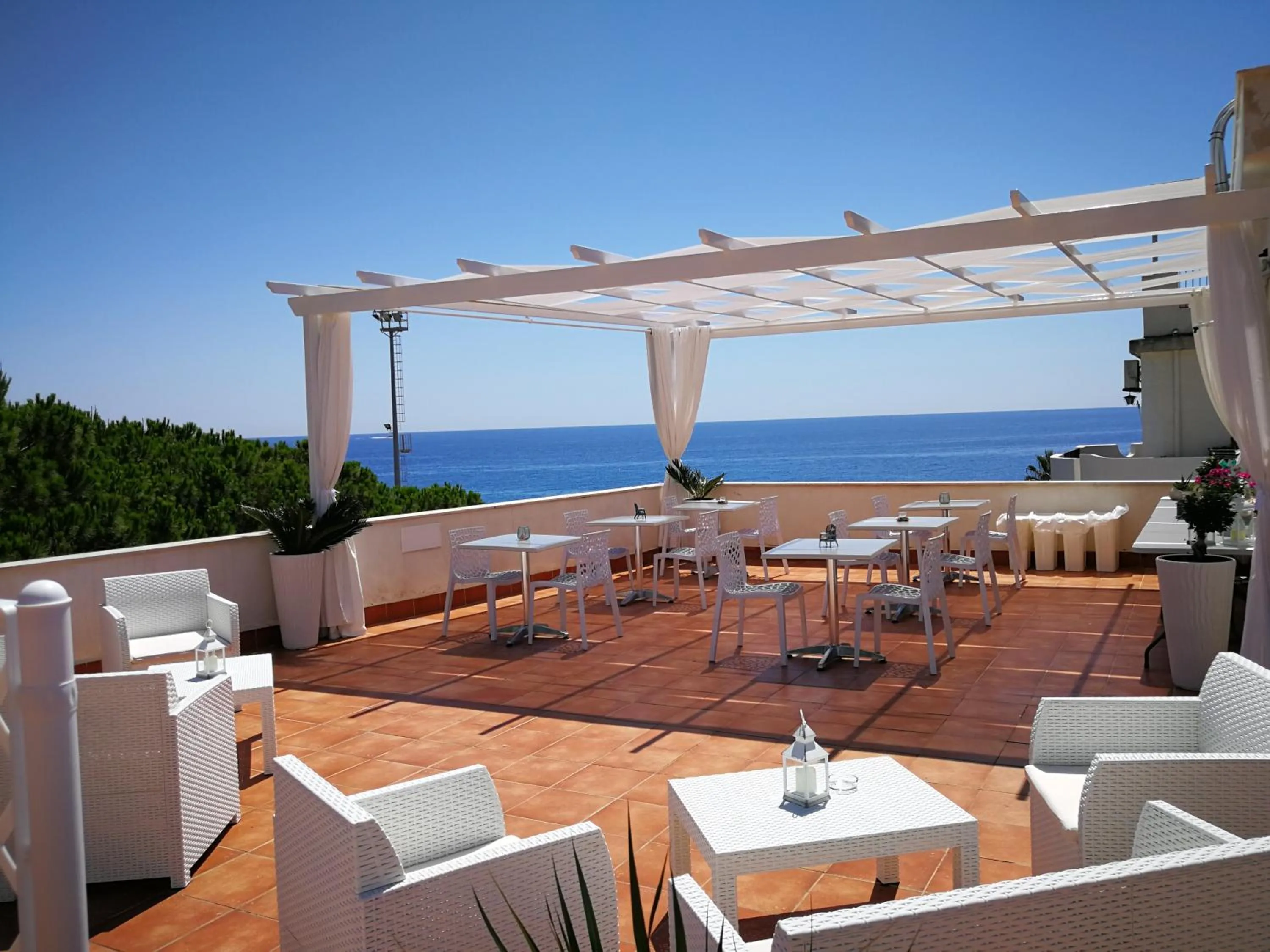 Balcony/Terrace in B&B Il Mare degli Dei