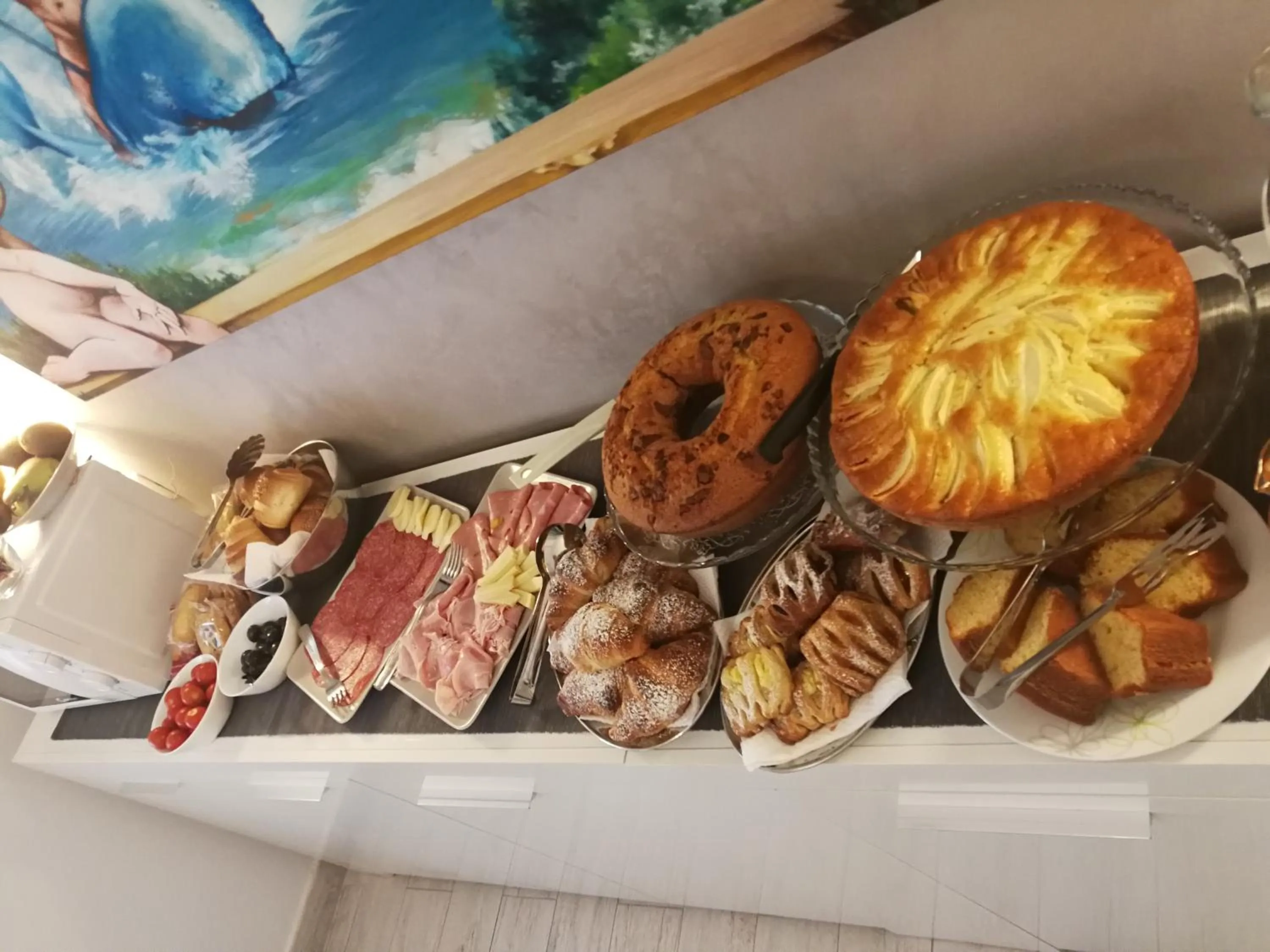 Food and drinks in B&B Il Mare degli Dei