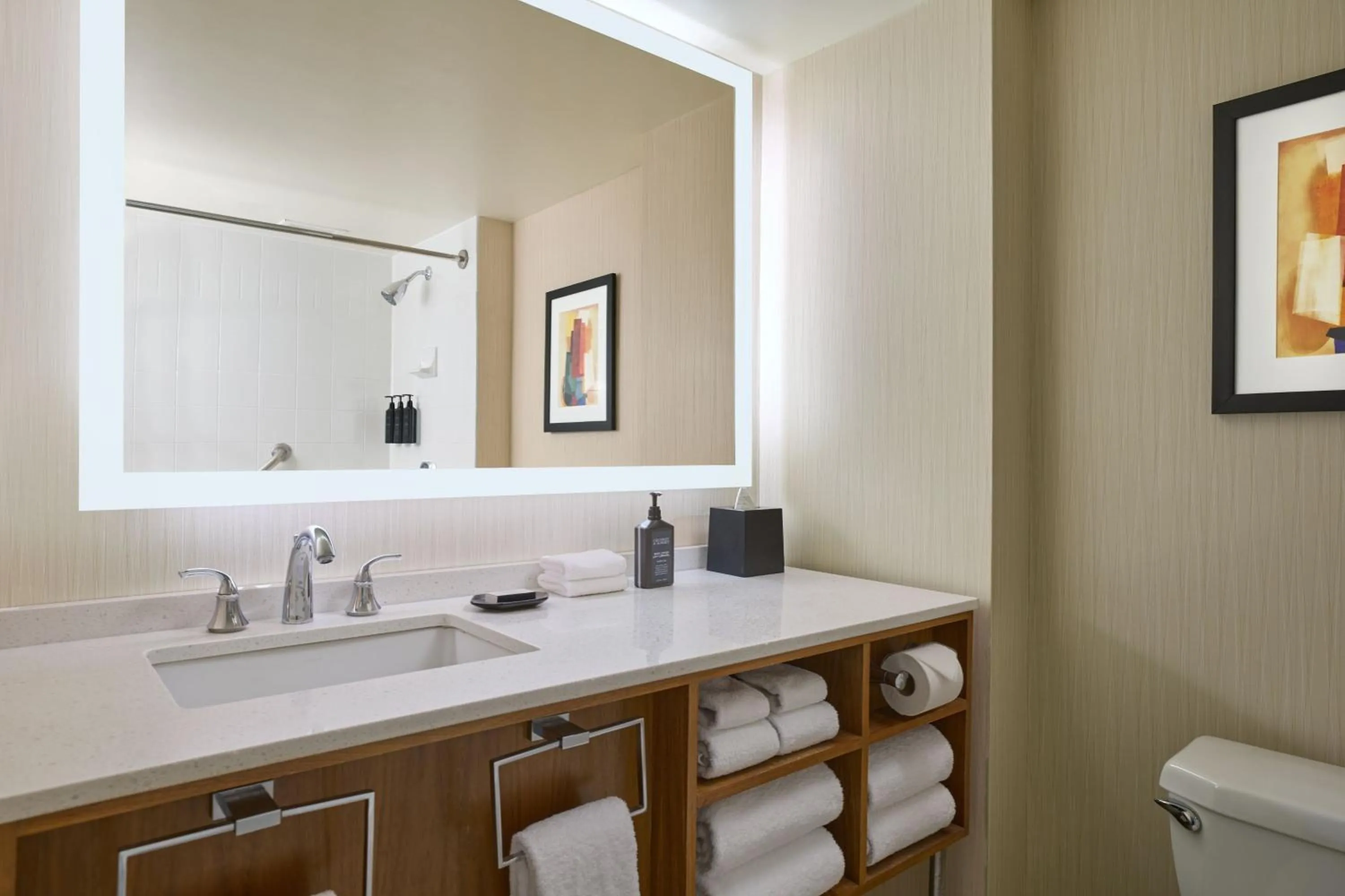 Bathroom in Sheraton Grand Chicago Riverwalk