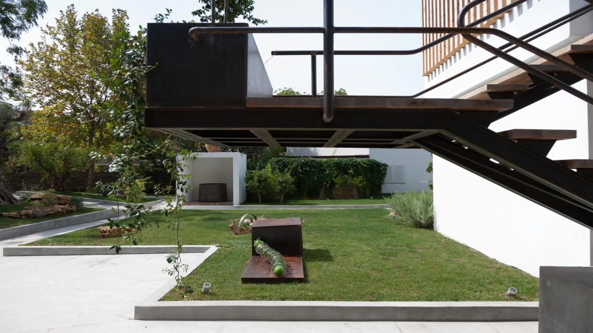 Inner courtyard view in Praia Art Resort - Small Luxury Hotels of the world