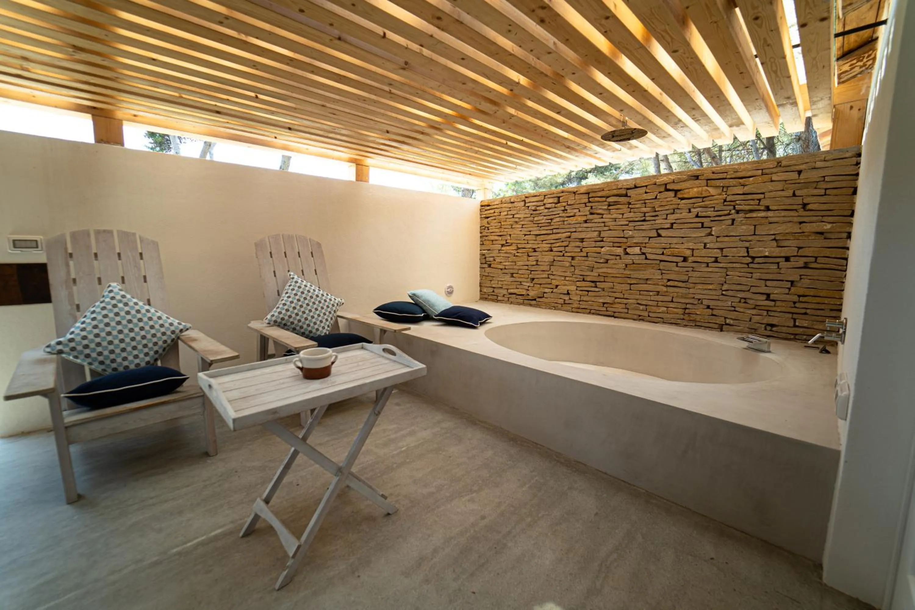 Patio in Praia Art Resort - Small Luxury Hotels of the world