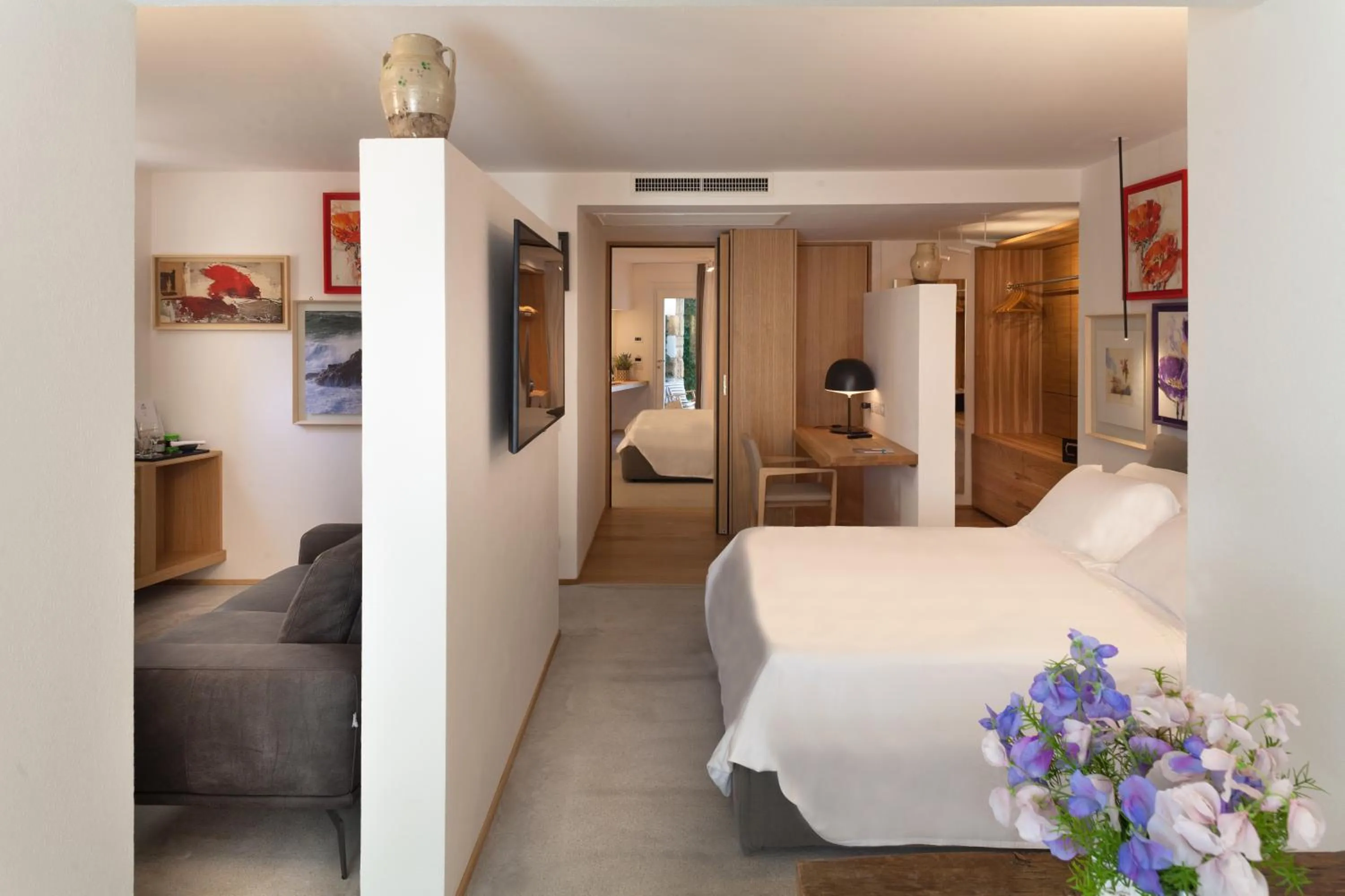 Bed in Praia Art Resort - Small Luxury Hotels of the world