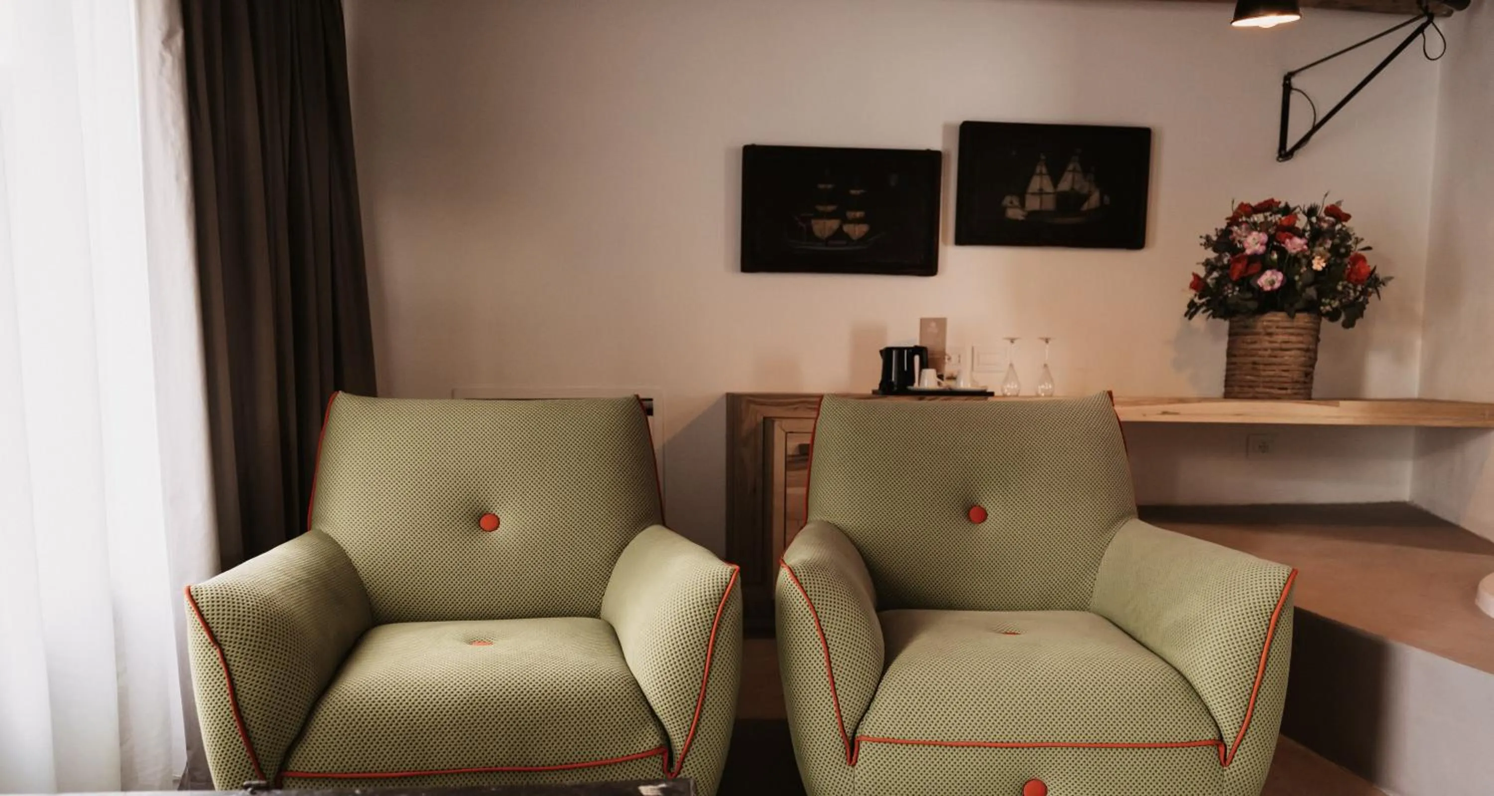 Living room in Praia Art Resort - Small Luxury Hotels of the world