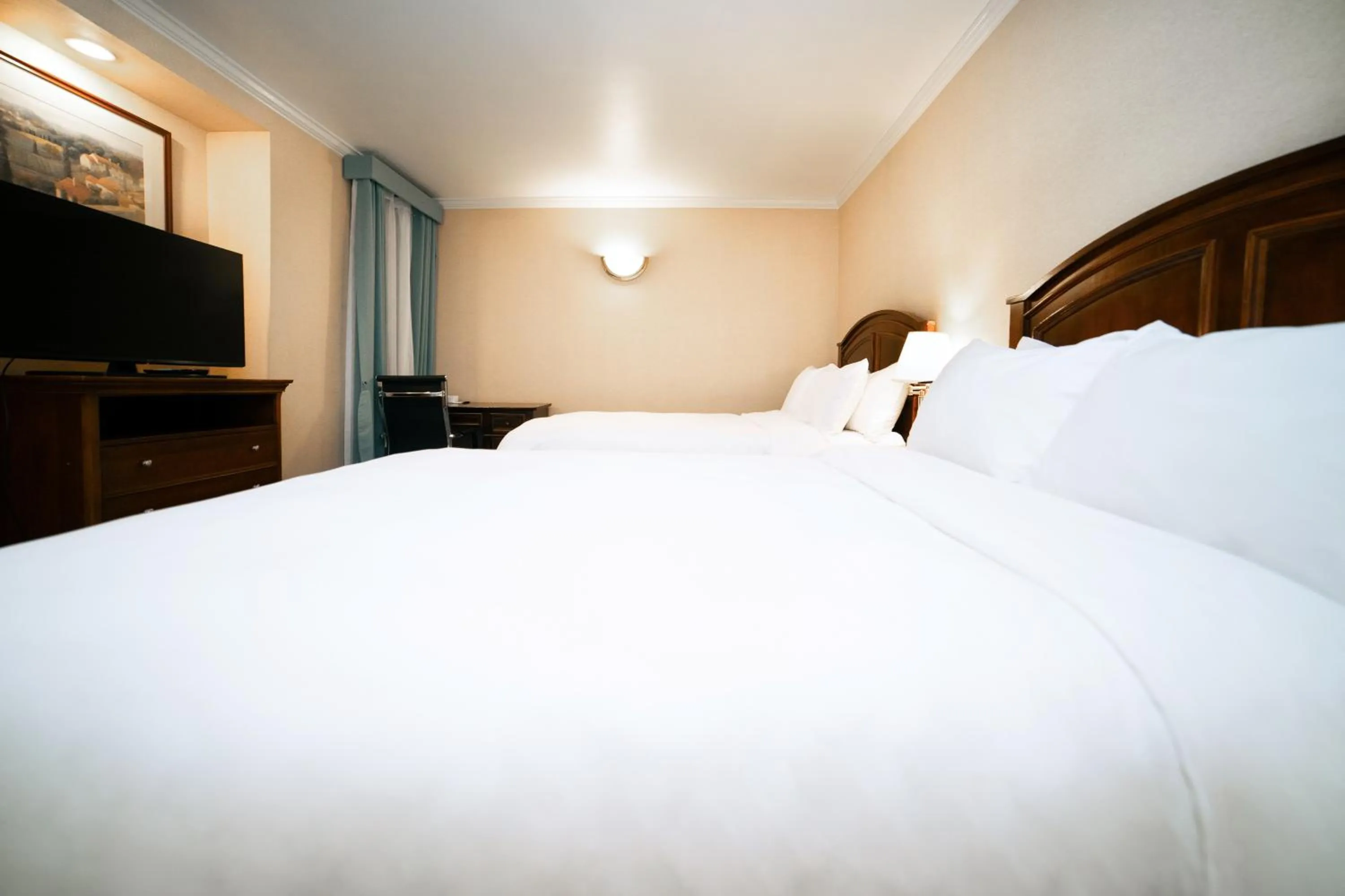 Bed in Hotel Stanford