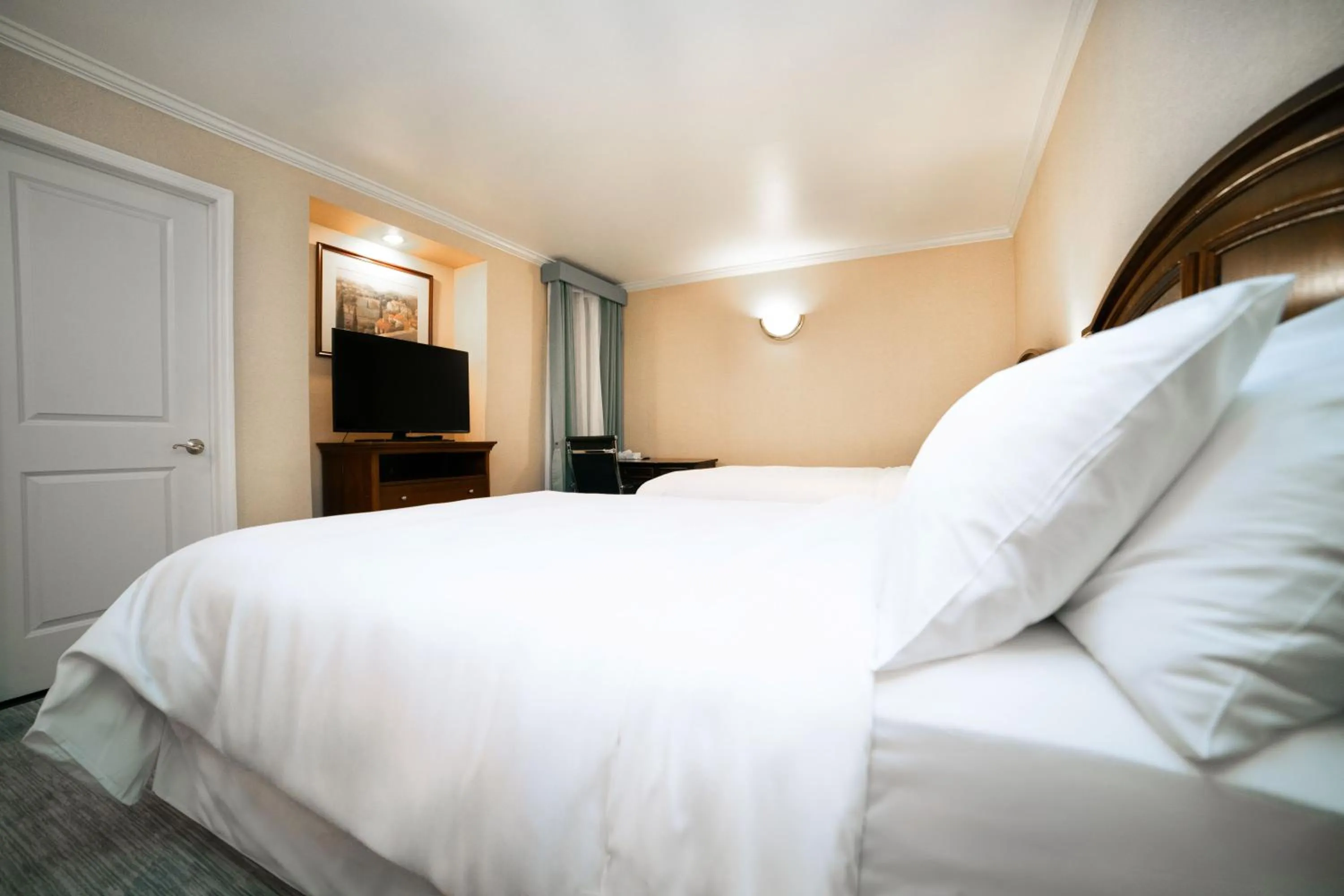 Bed in Hotel Stanford