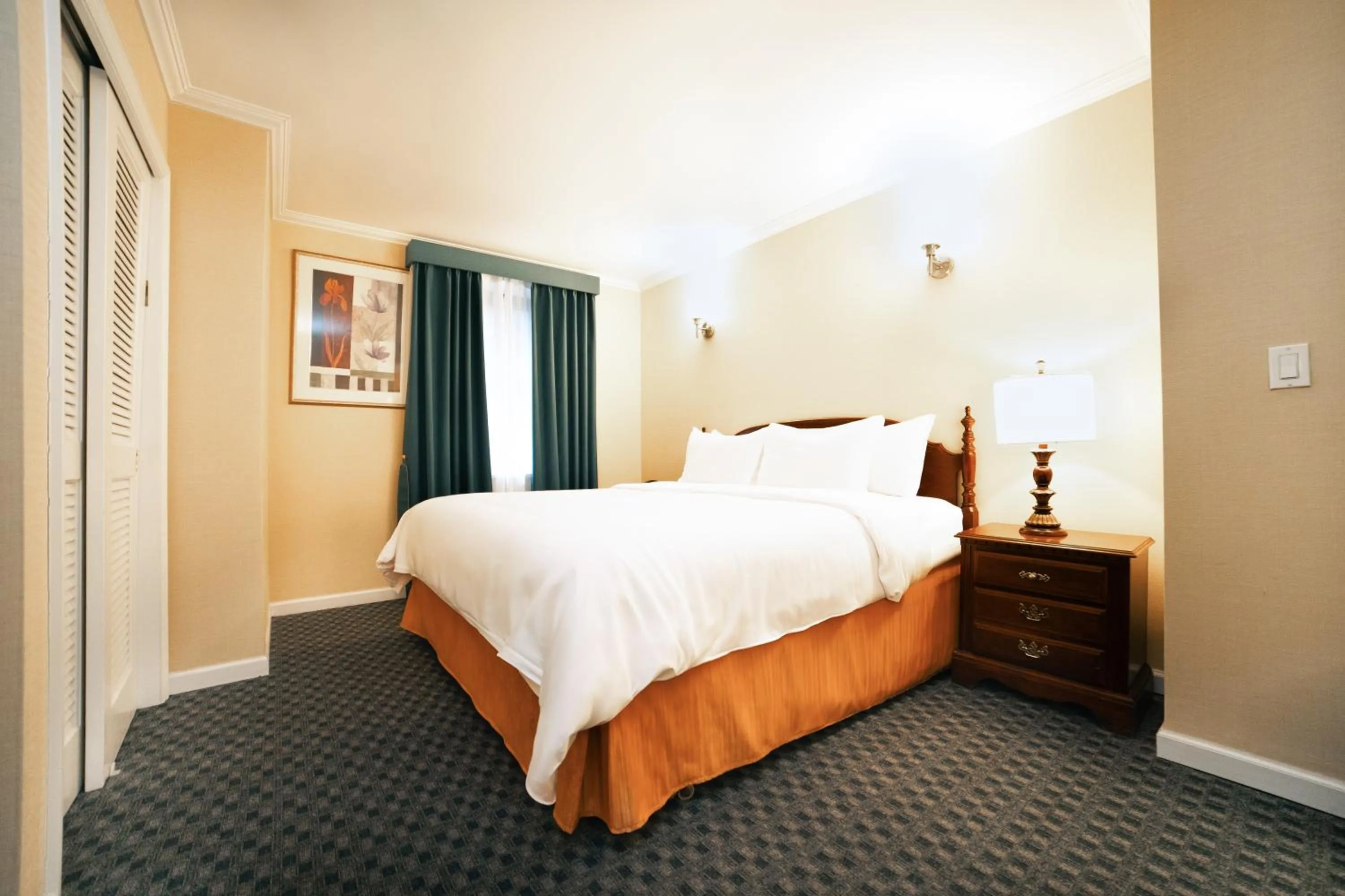 Bed in Hotel Stanford