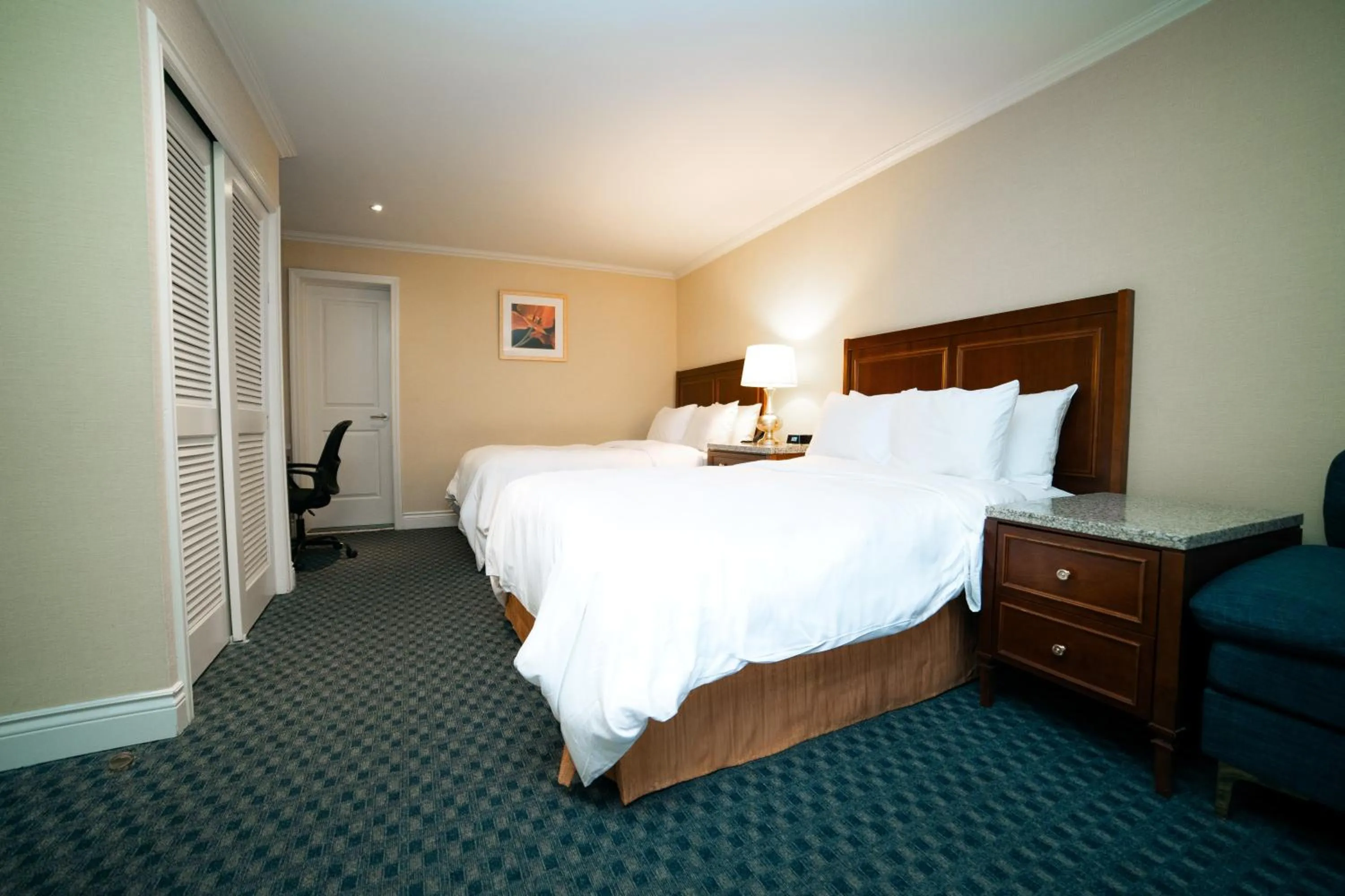 Bed in Hotel Stanford