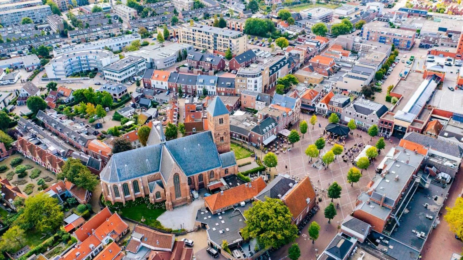 Bird's eye view in Hotel Inn Naeldwyk-Torenburg