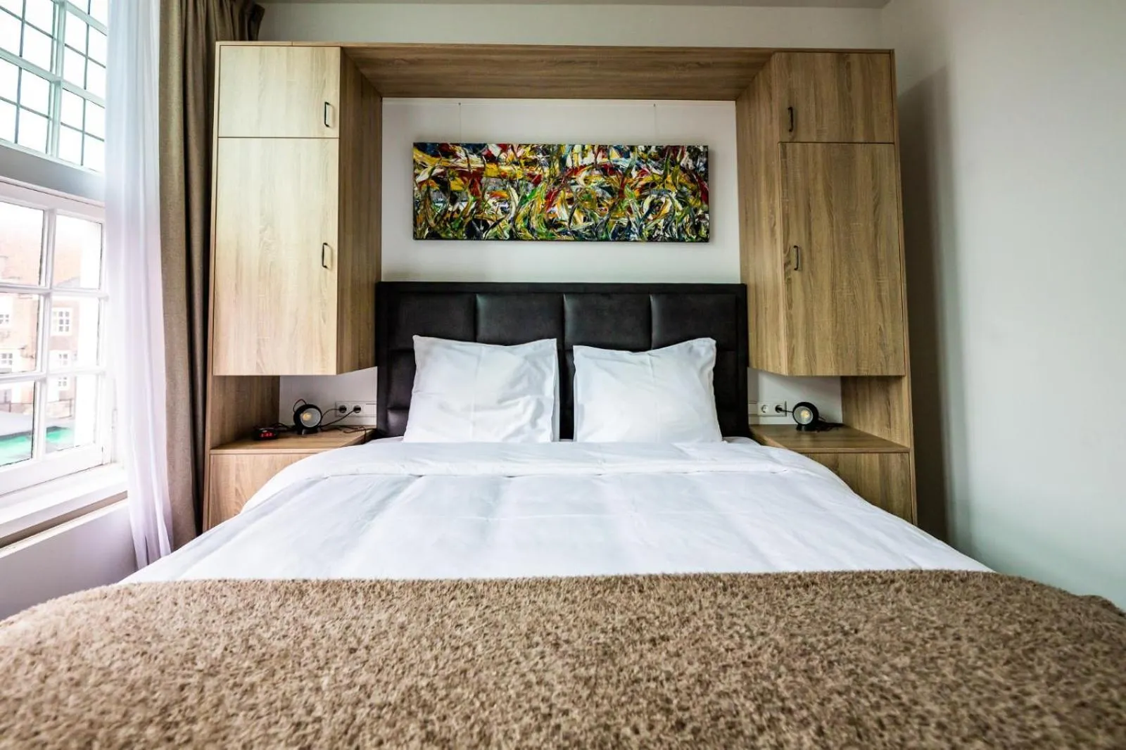 Bedroom, Bed in Hotel Inn Naeldwyk-Torenburg