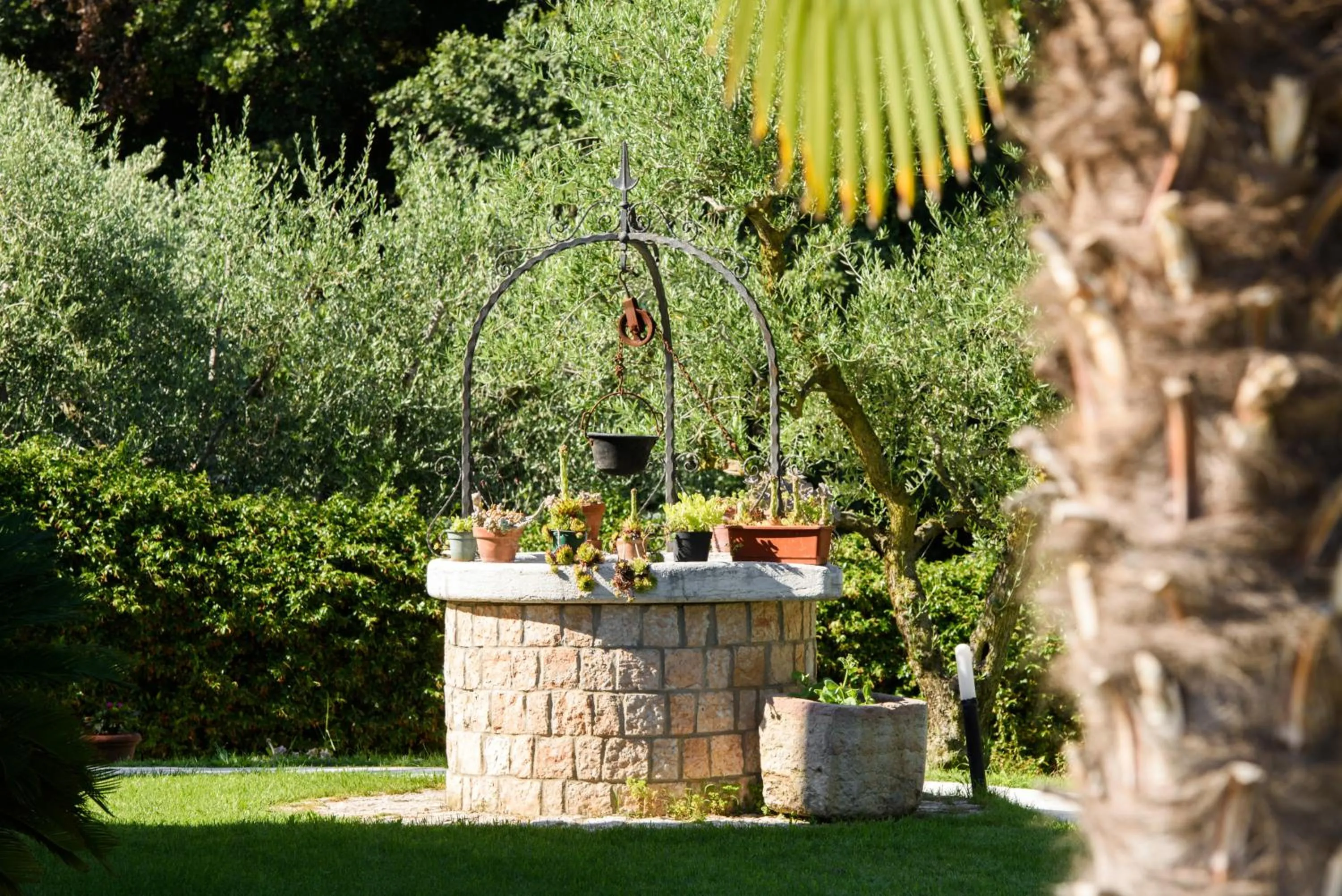 Garden in Casaliva Relais