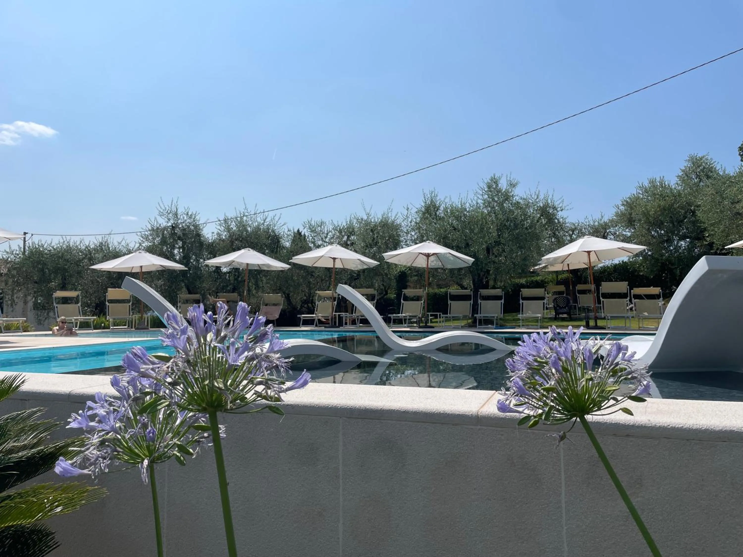 Swimming pool in Casaliva Relais