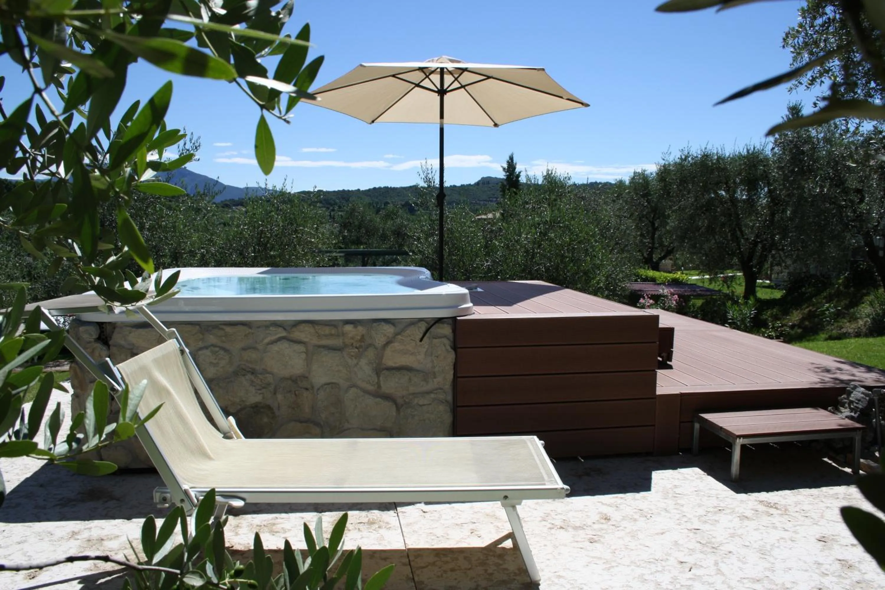 Patio in Casaliva Relais