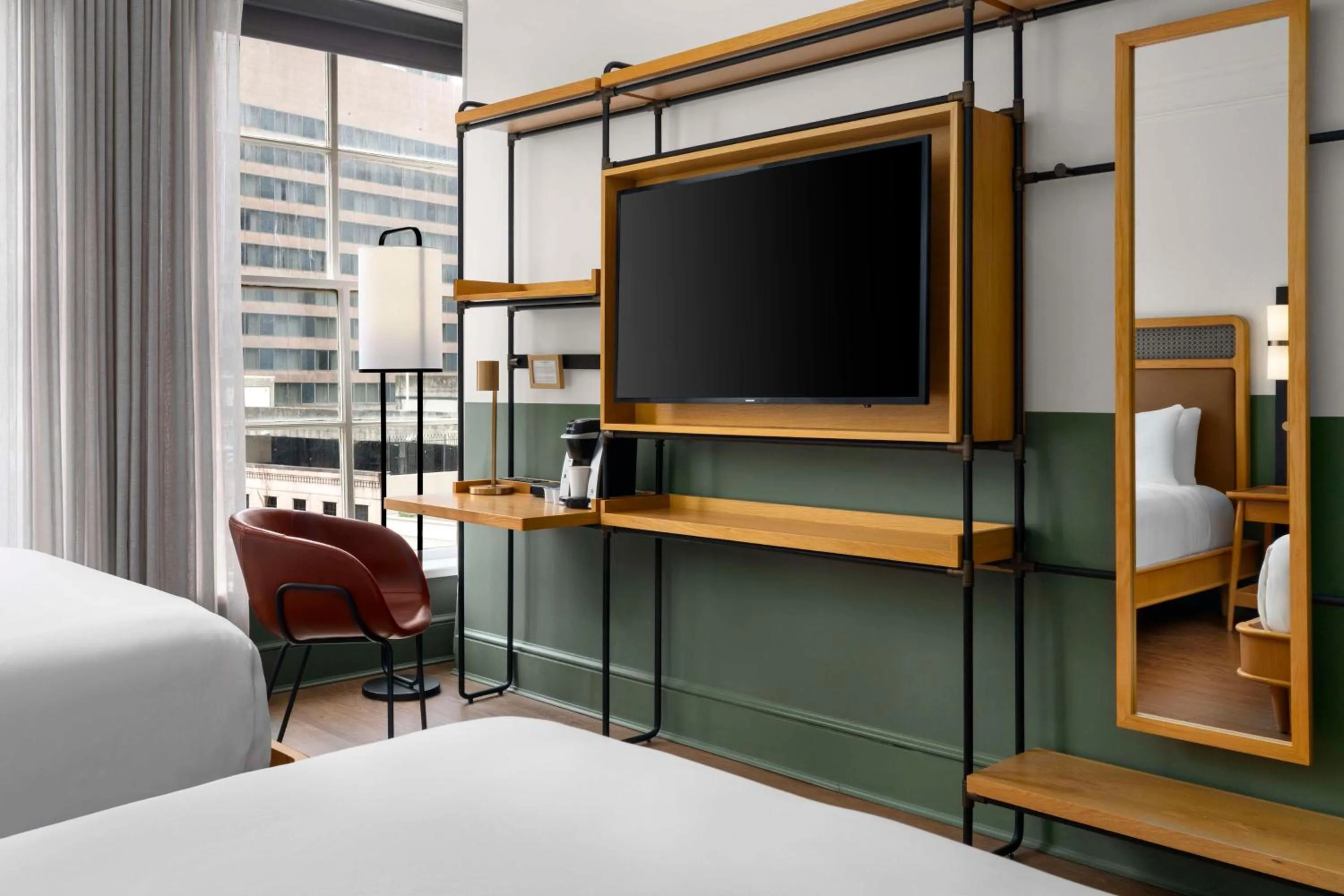 Bed in Hotel Theo New Orleans, Tapestry Collection by Hilton