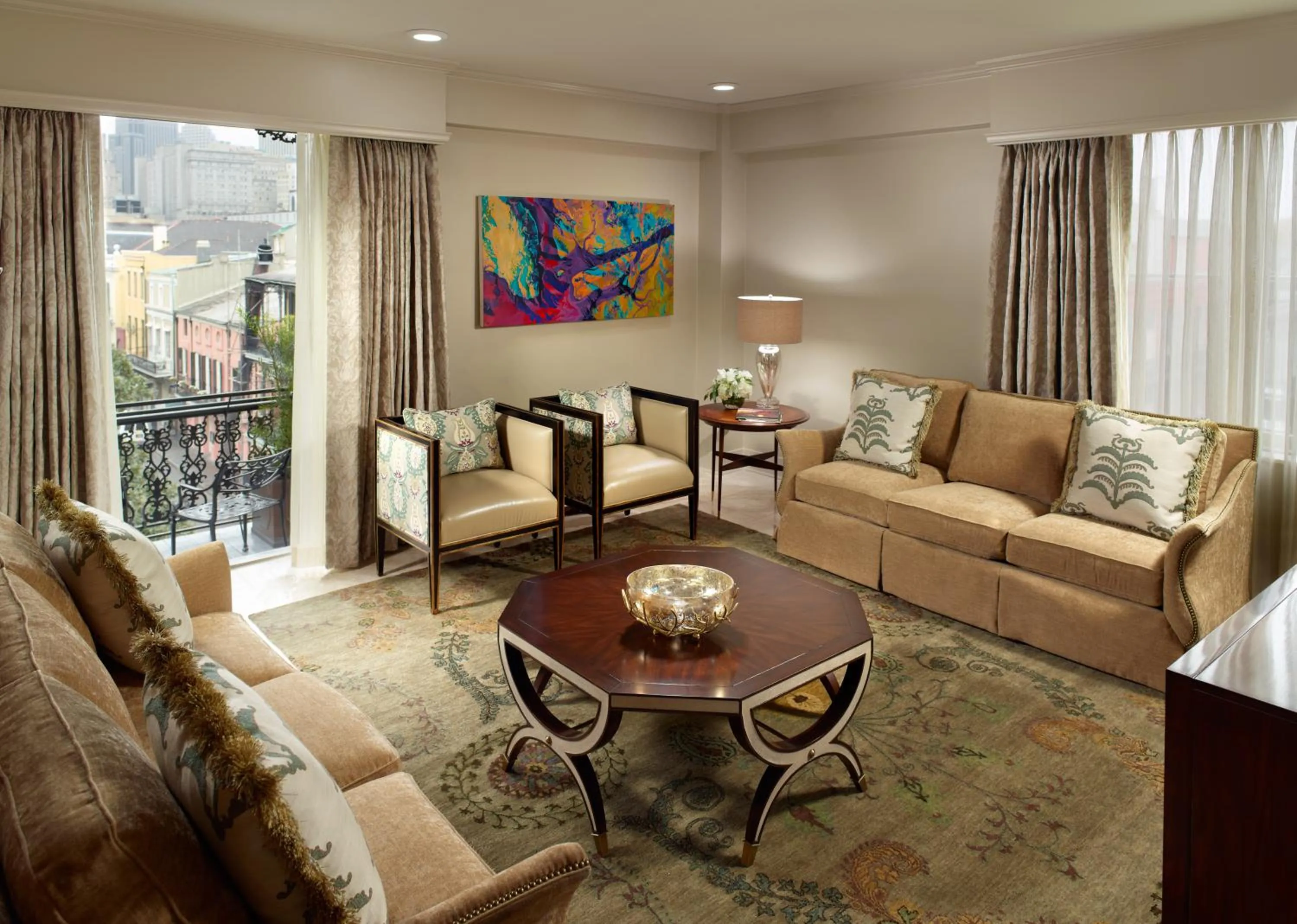 Photo of the whole room in Omni Royal Orleans Hotel