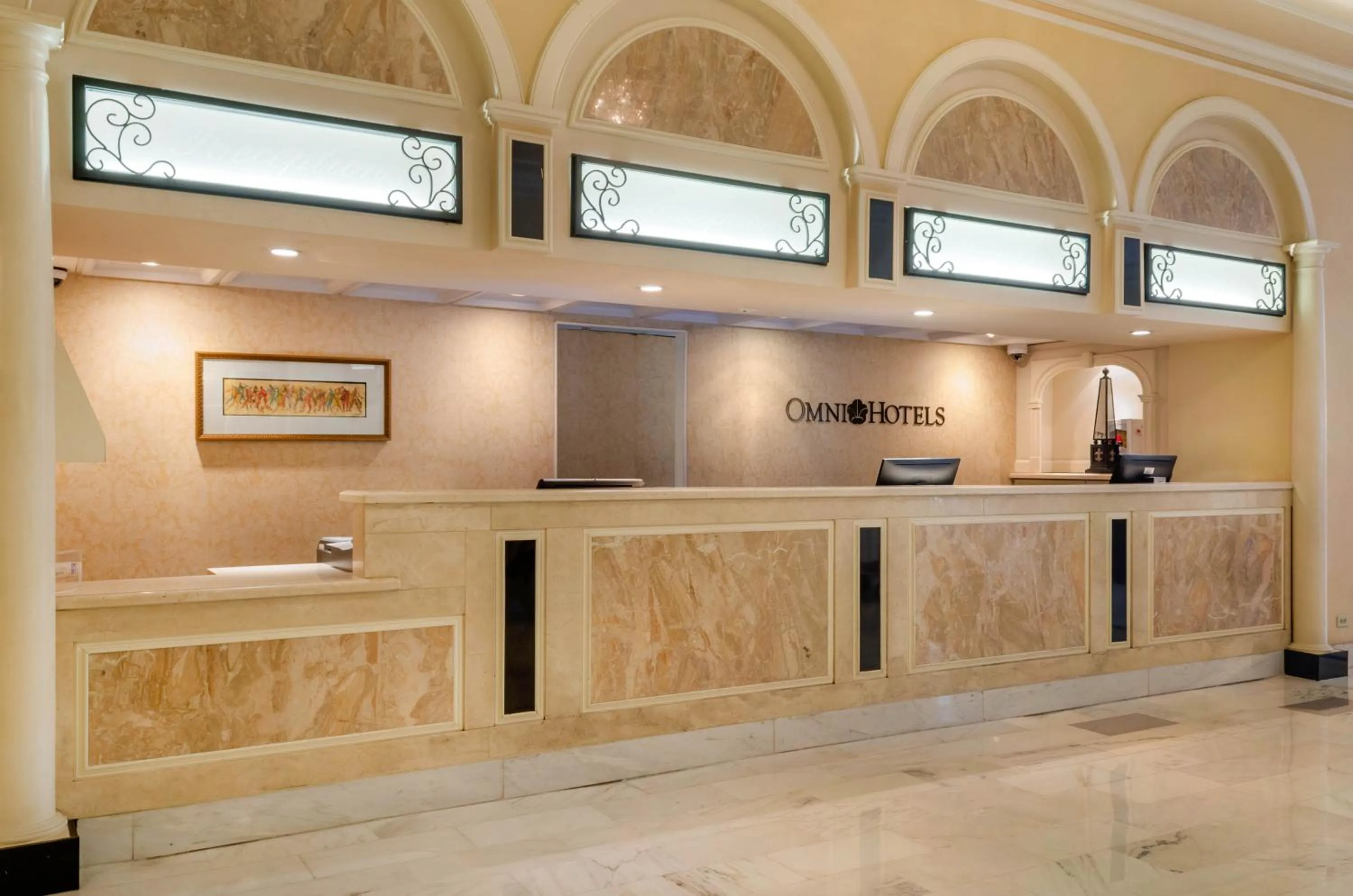 Lobby or reception in Omni Royal Orleans Hotel