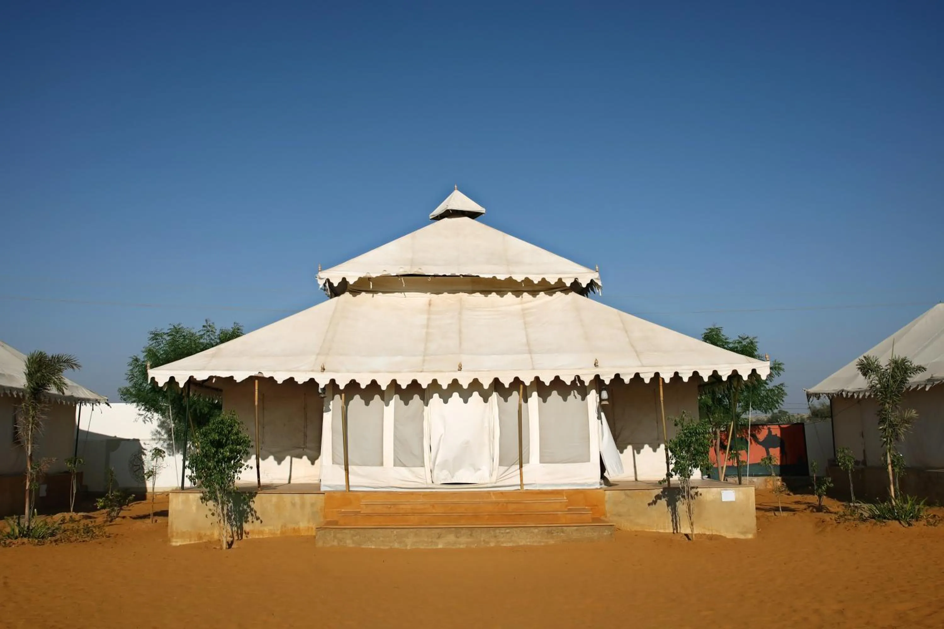 Property building in Bhavya Resort - Luxury Boutique Desert Camp