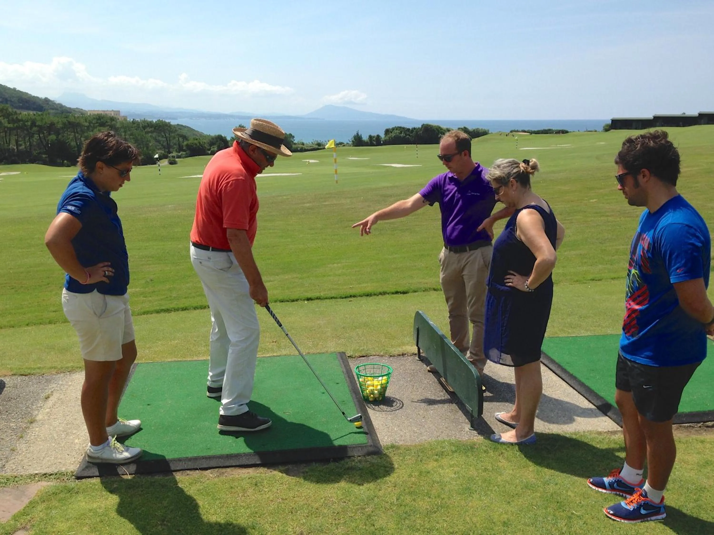 Golfcourse in Irigoian