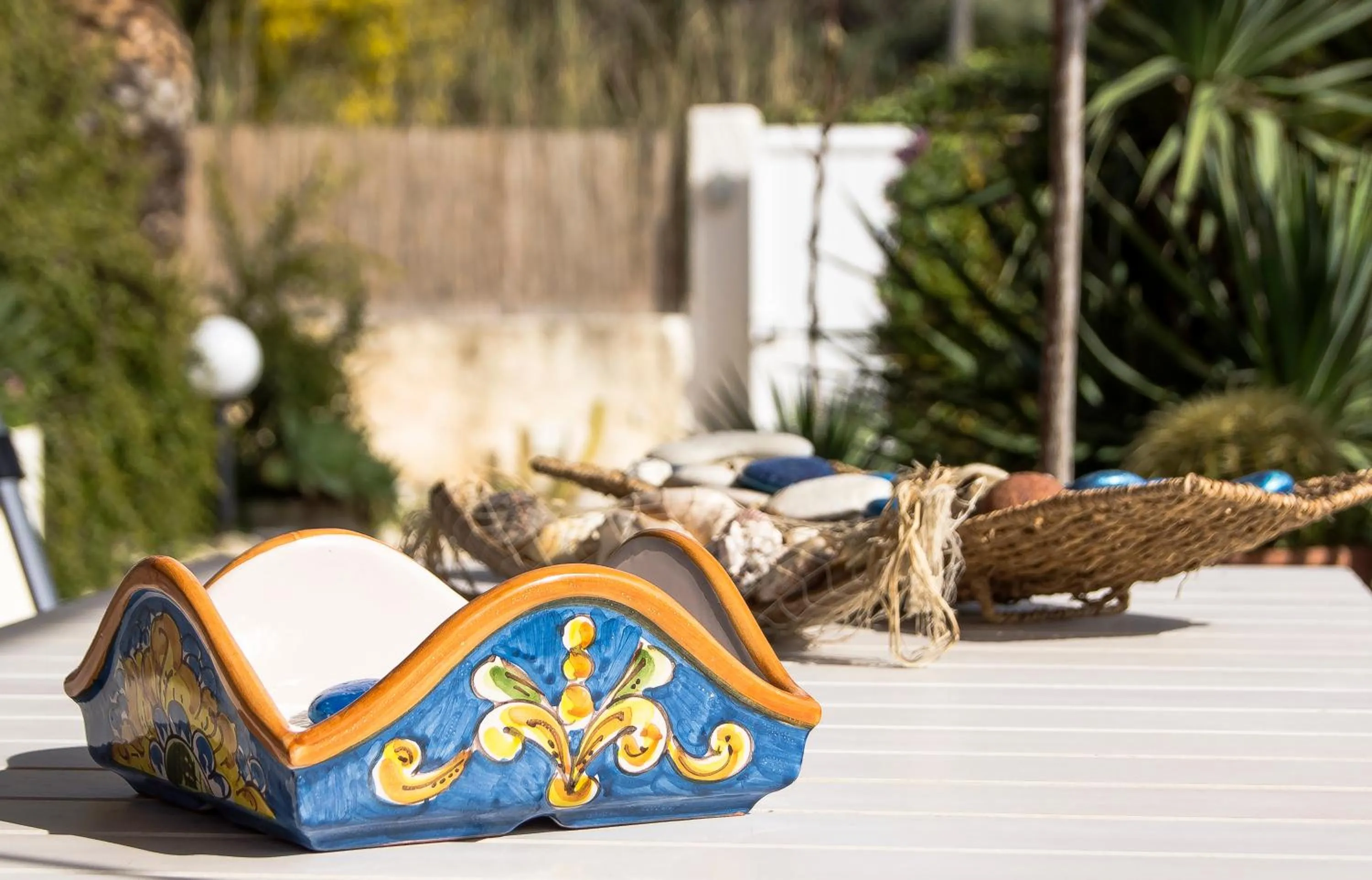 Decorative detail in Villa Cetta B&B