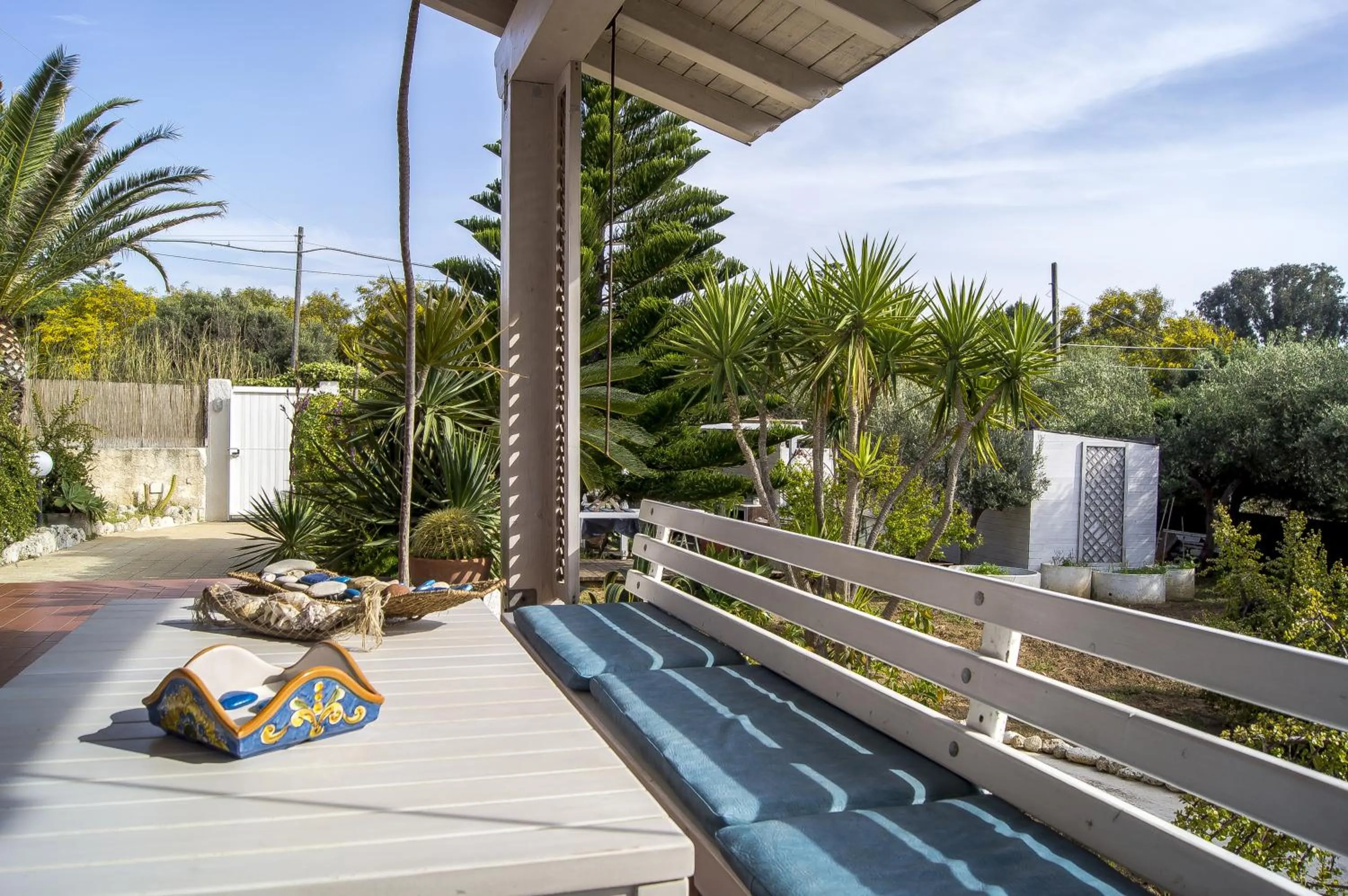 Balcony/Terrace in Villa Cetta B&B