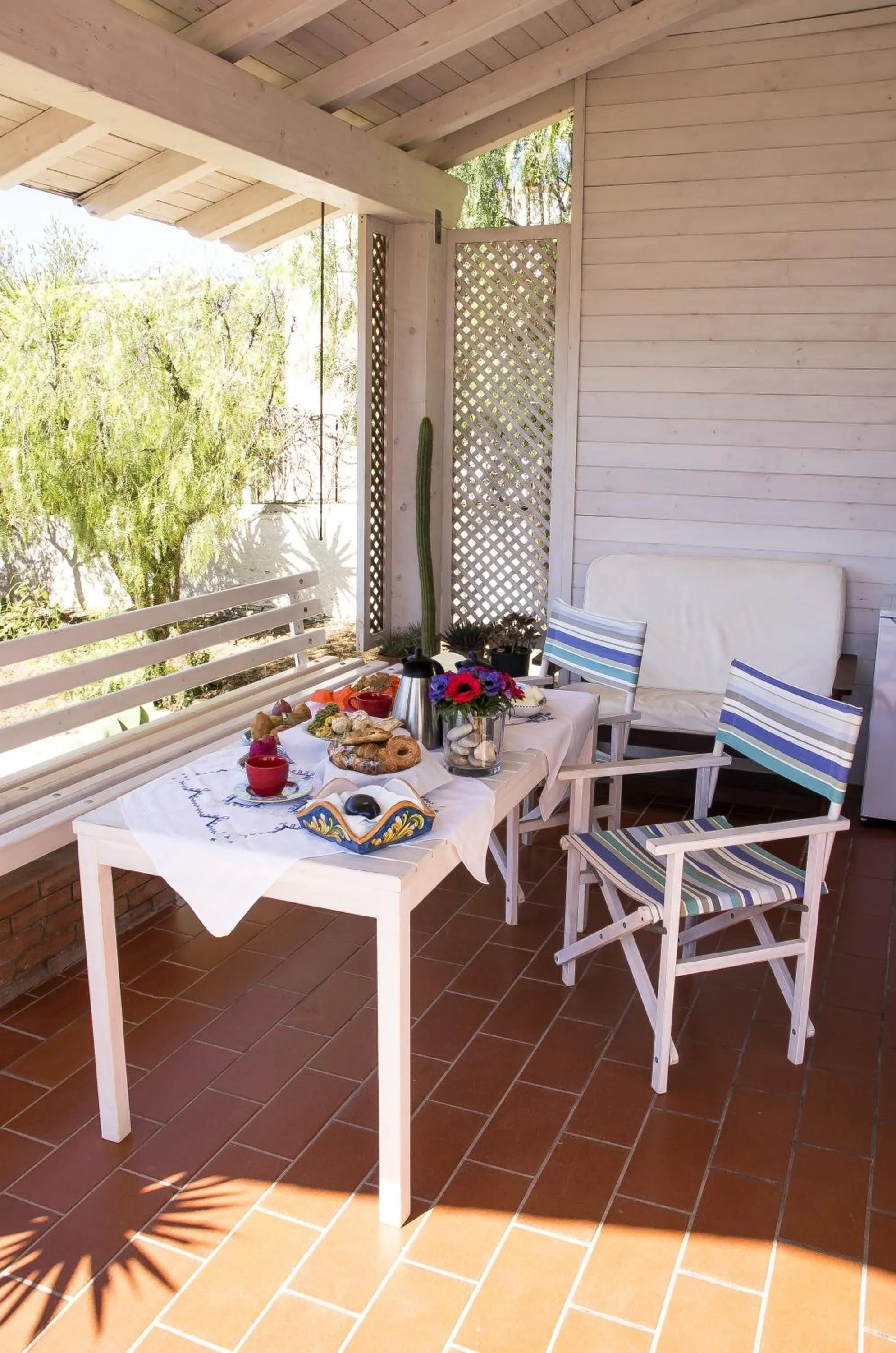 Patio in Villa Cetta B&B