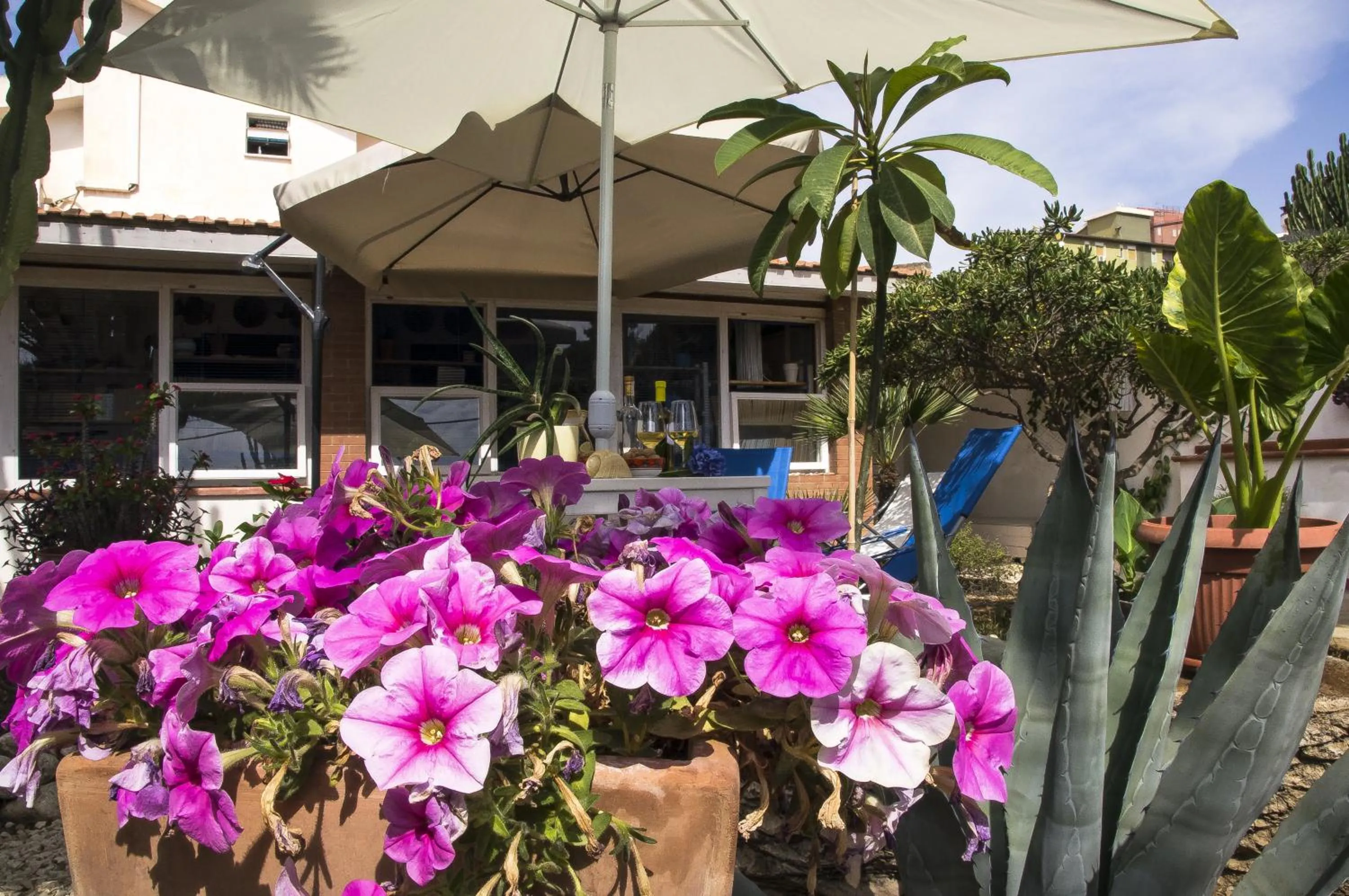 Patio in Villa Cetta B&B