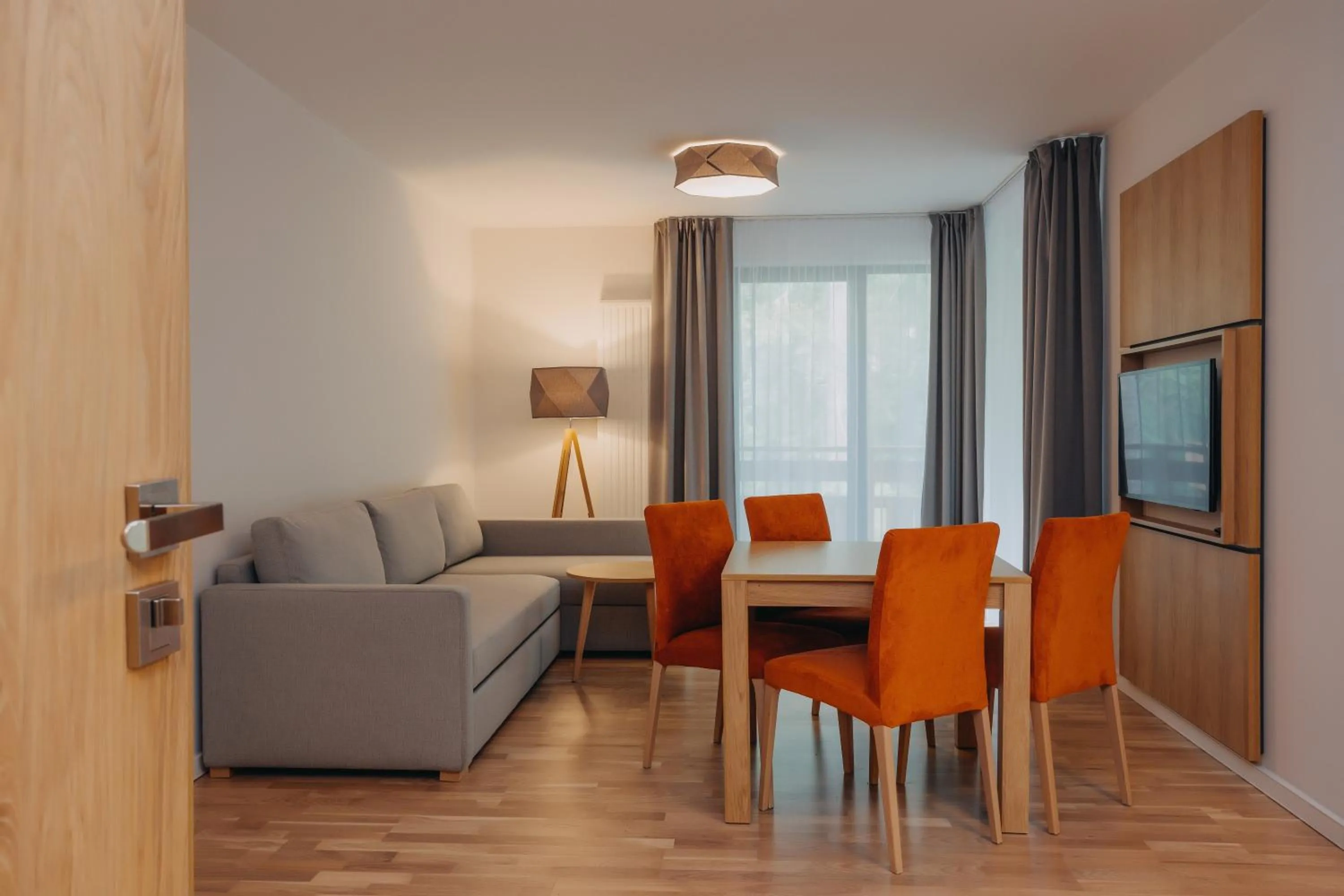 Living room in Platinum Apartments