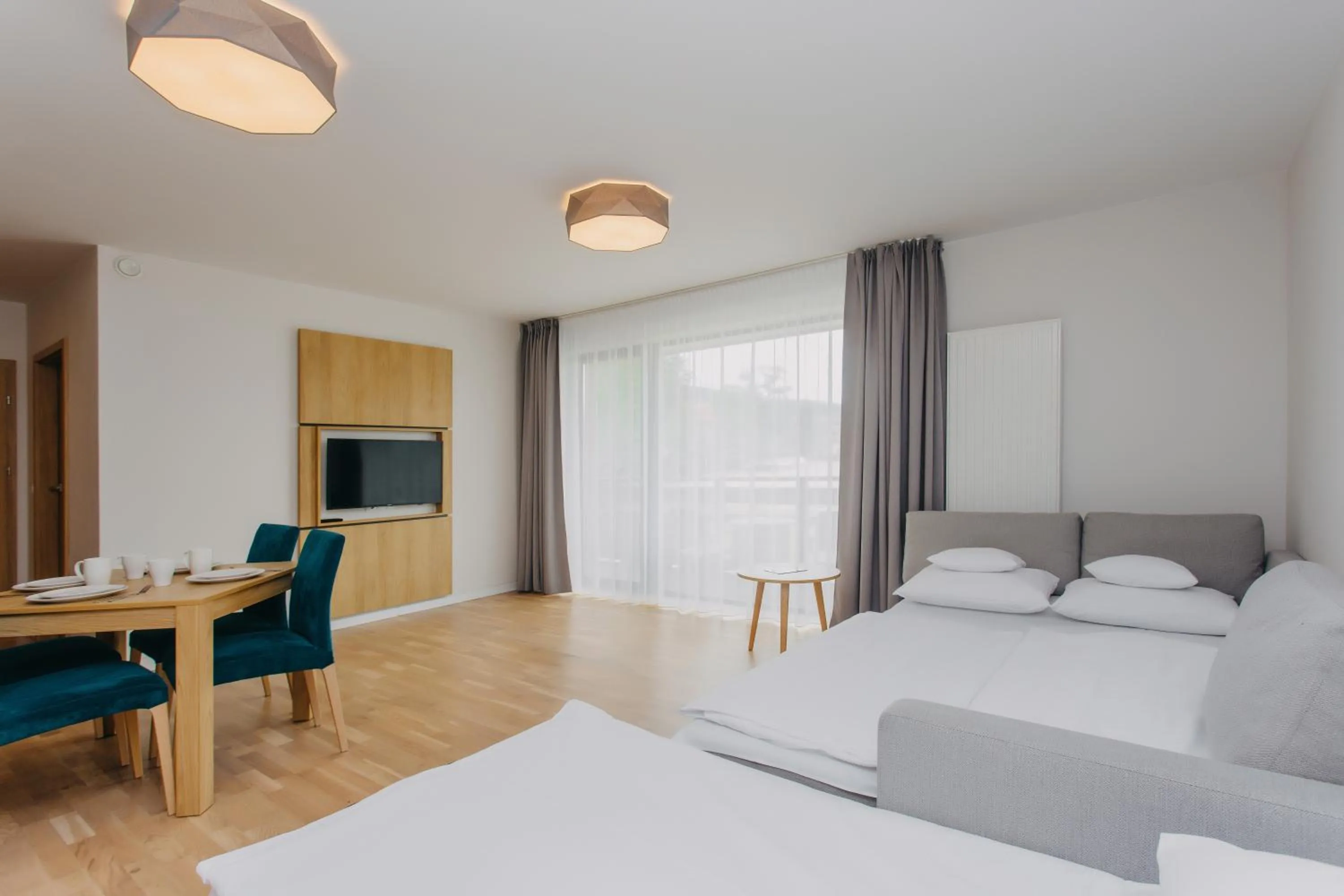 Bed in Platinum Apartments