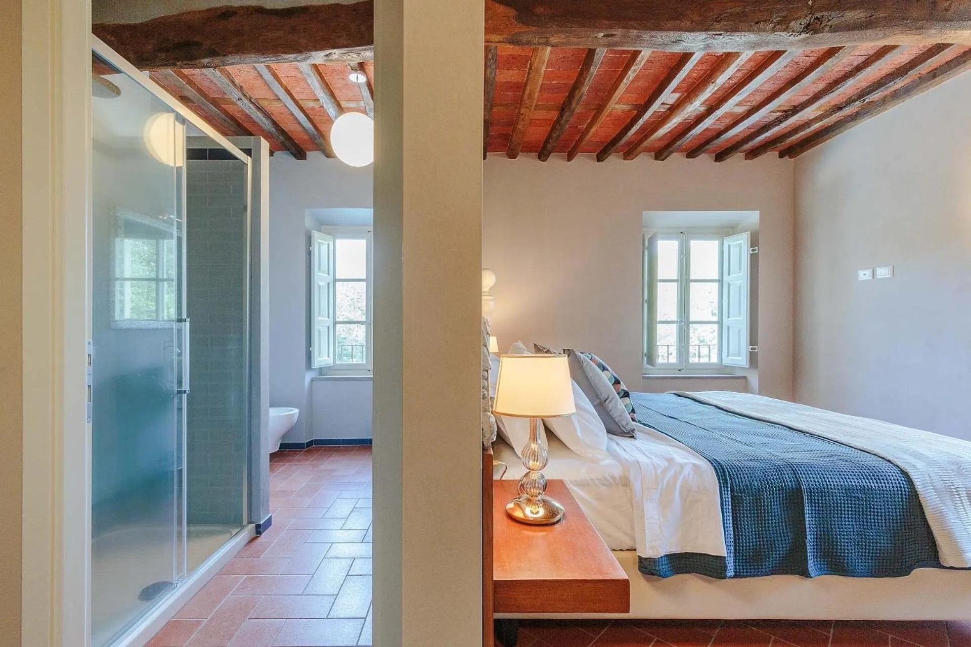 Bed in Antica Pergola di San Giusto