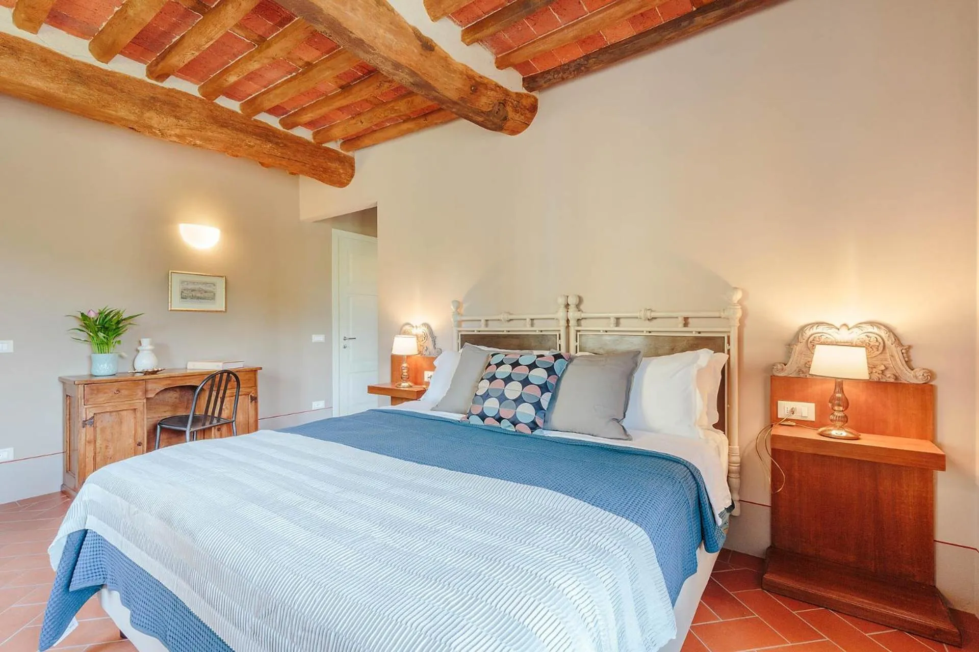 Bed in Antica Pergola di San Giusto