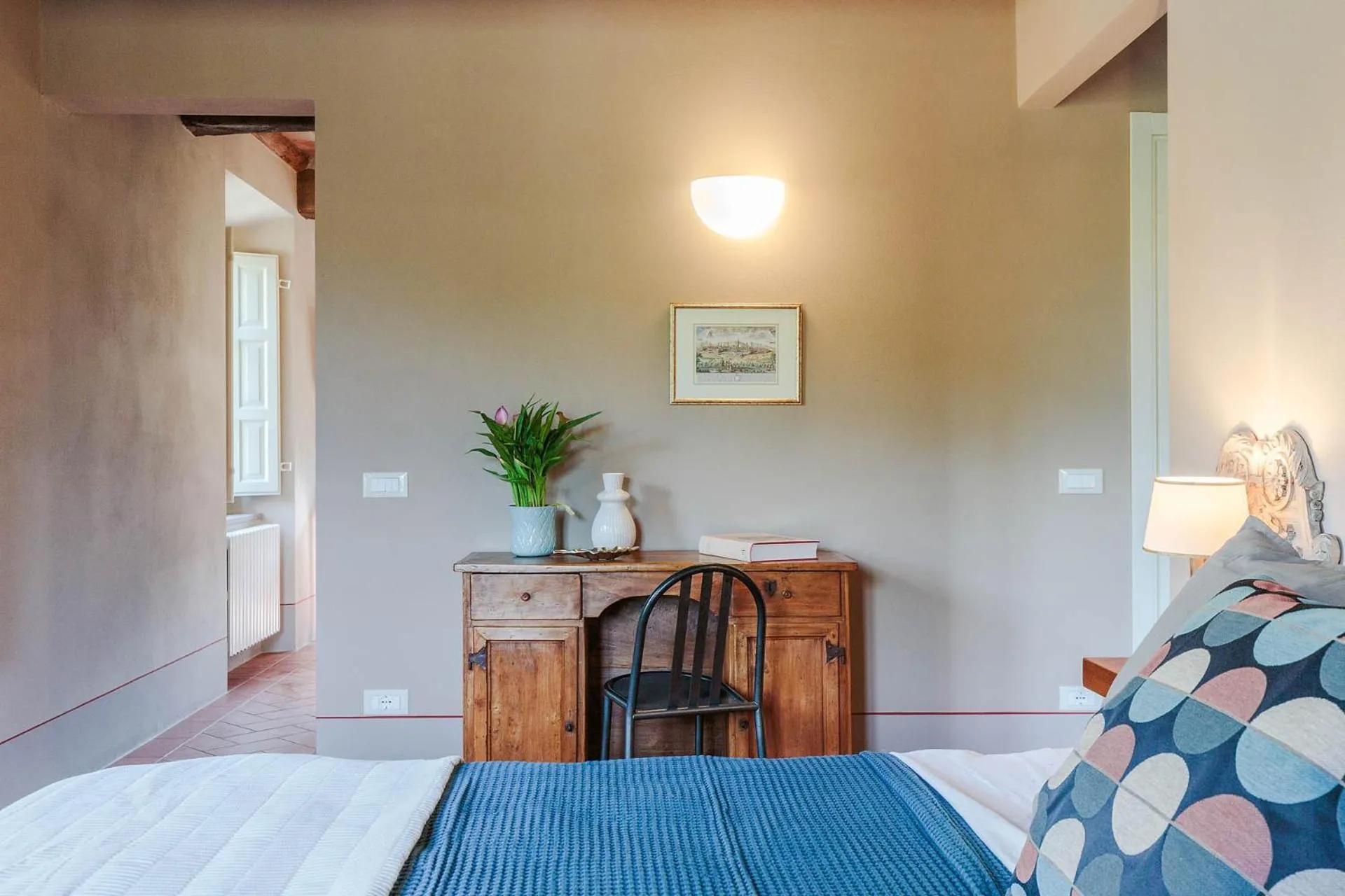 Bed in Antica Pergola di San Giusto