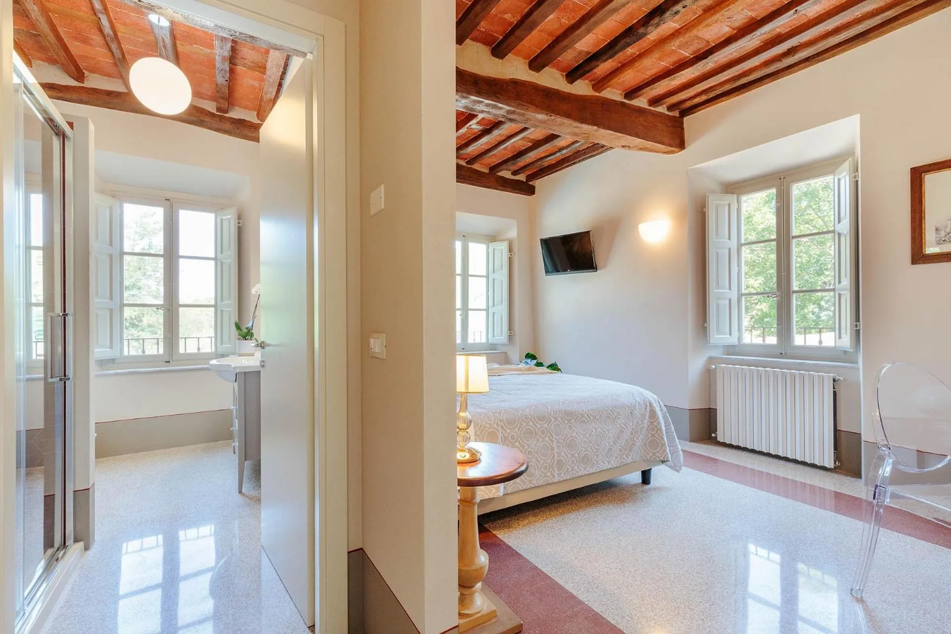 Bed in Antica Pergola di San Giusto