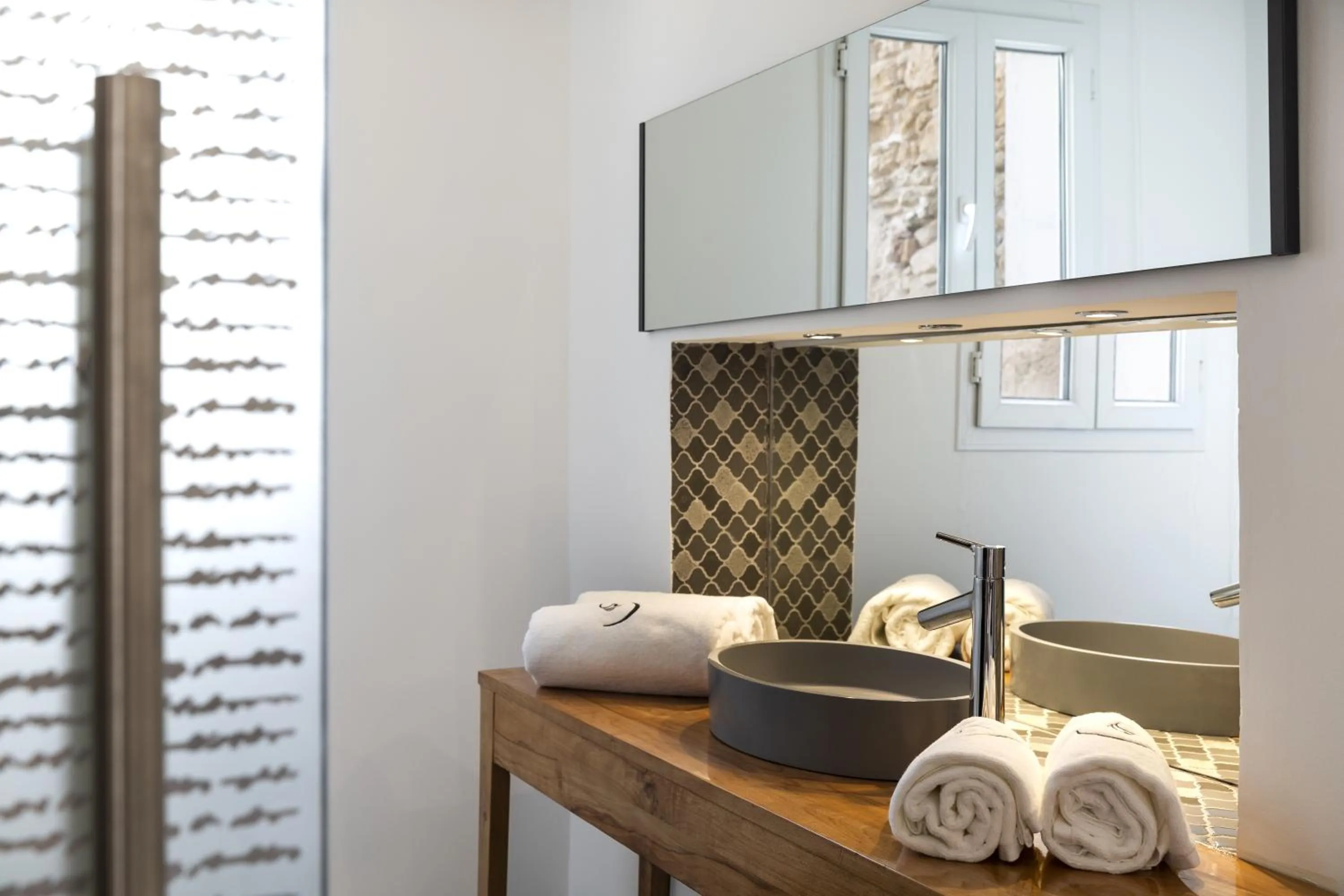 Bathroom in Suite Azur Hotel