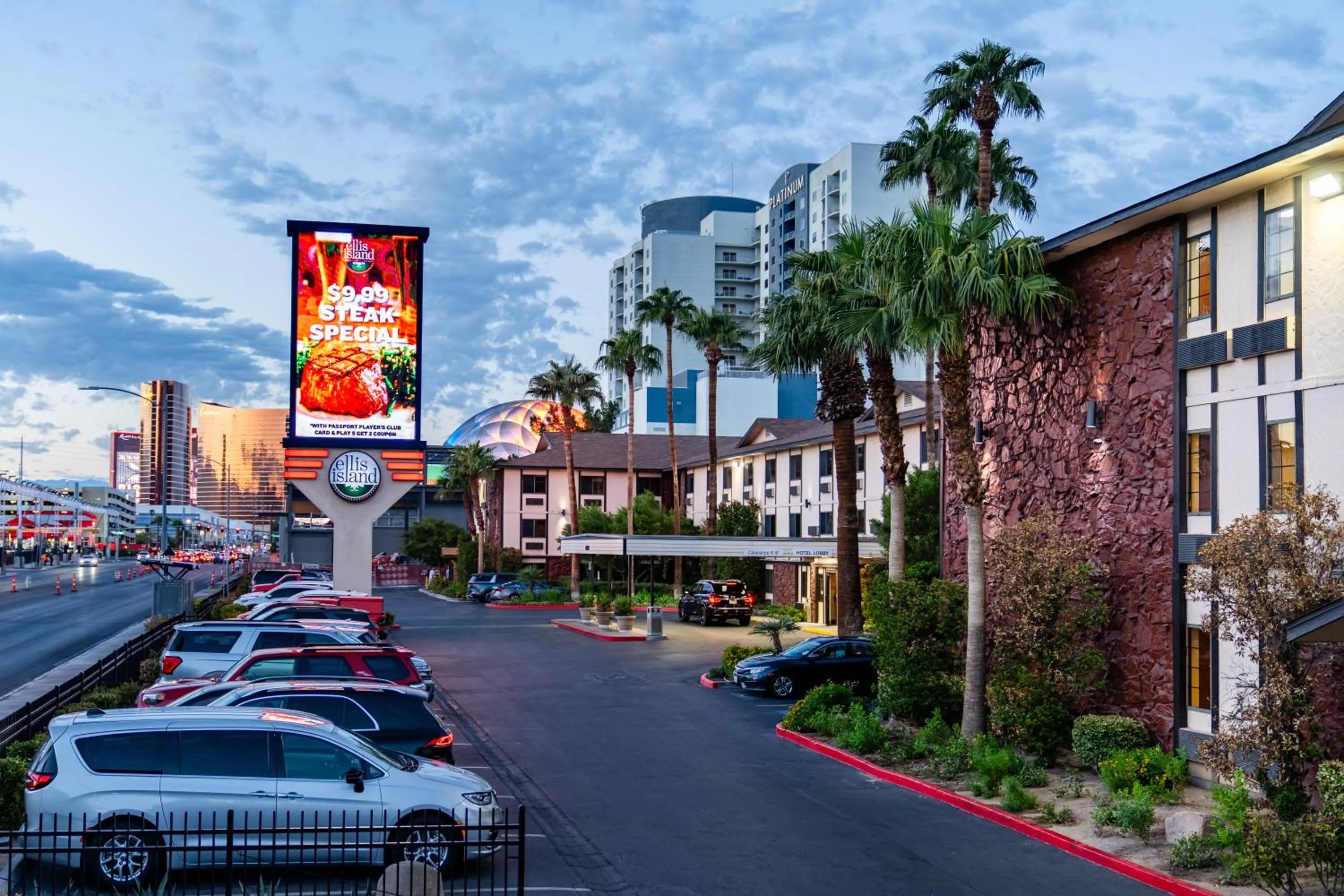 Property building in Ellis Island Hotel Casino & Brewery