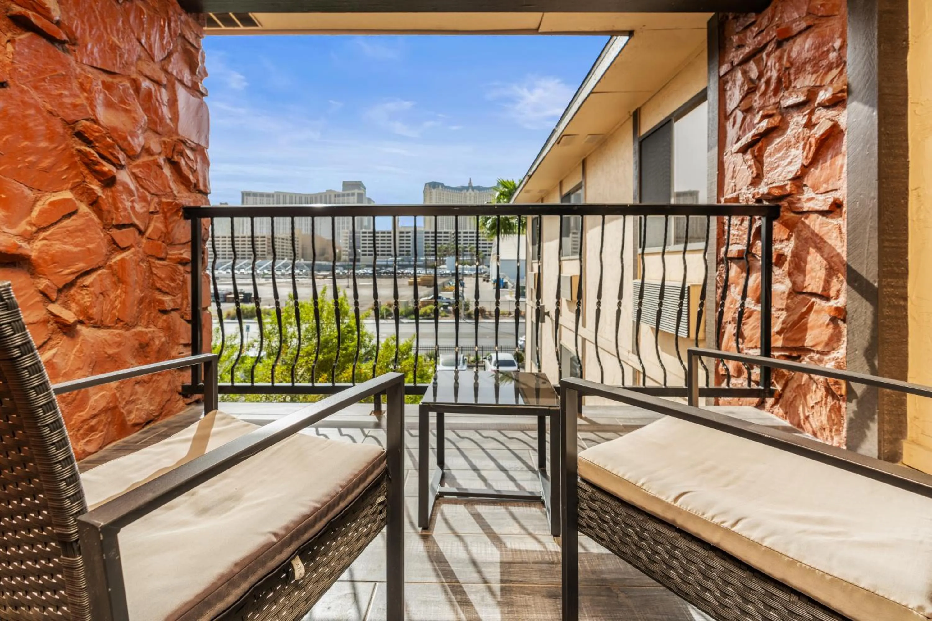 Balcony/Terrace in Ellis Island Hotel Casino & Brewery
