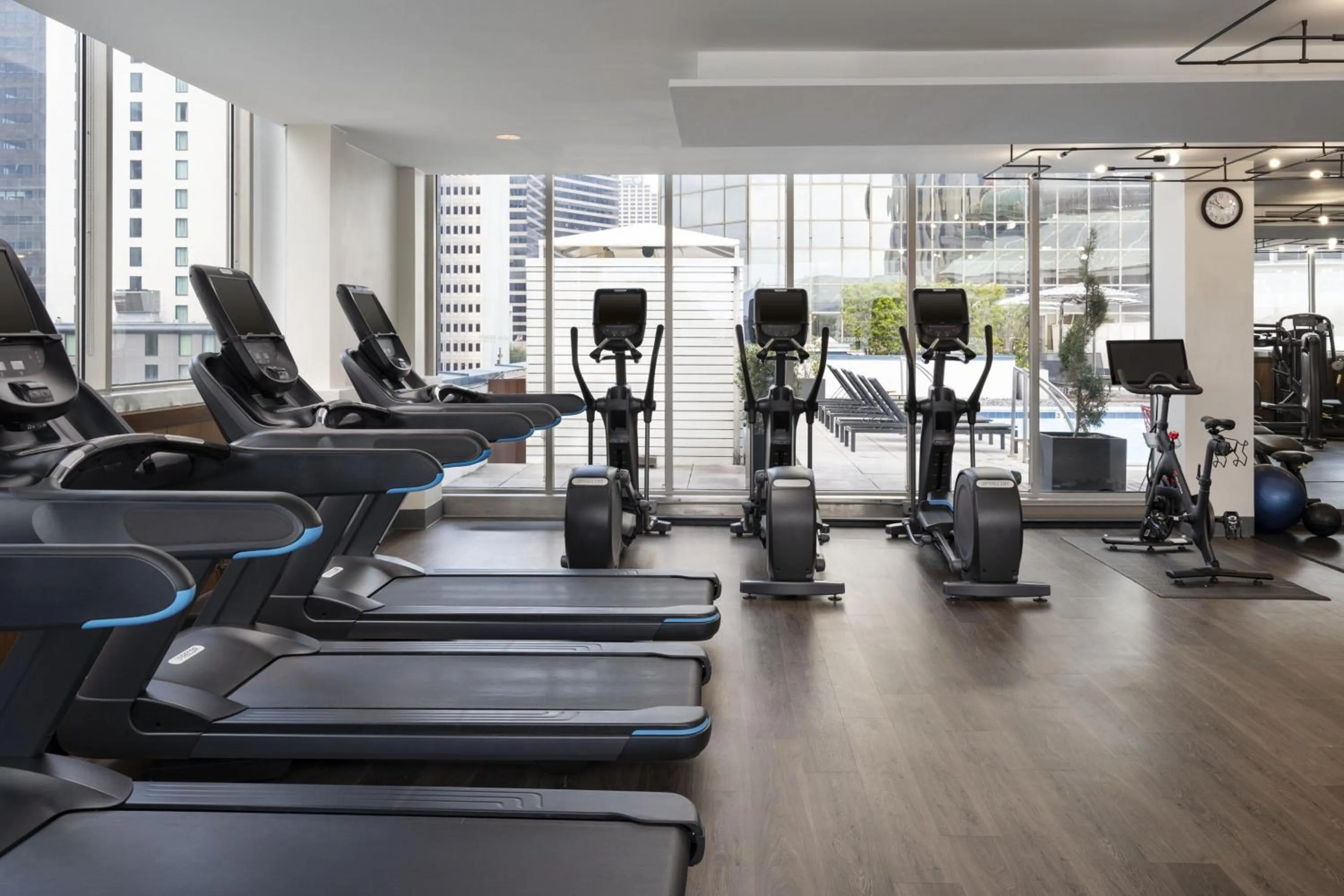 Fitness centre/facilities in Le Meridien New Orleans