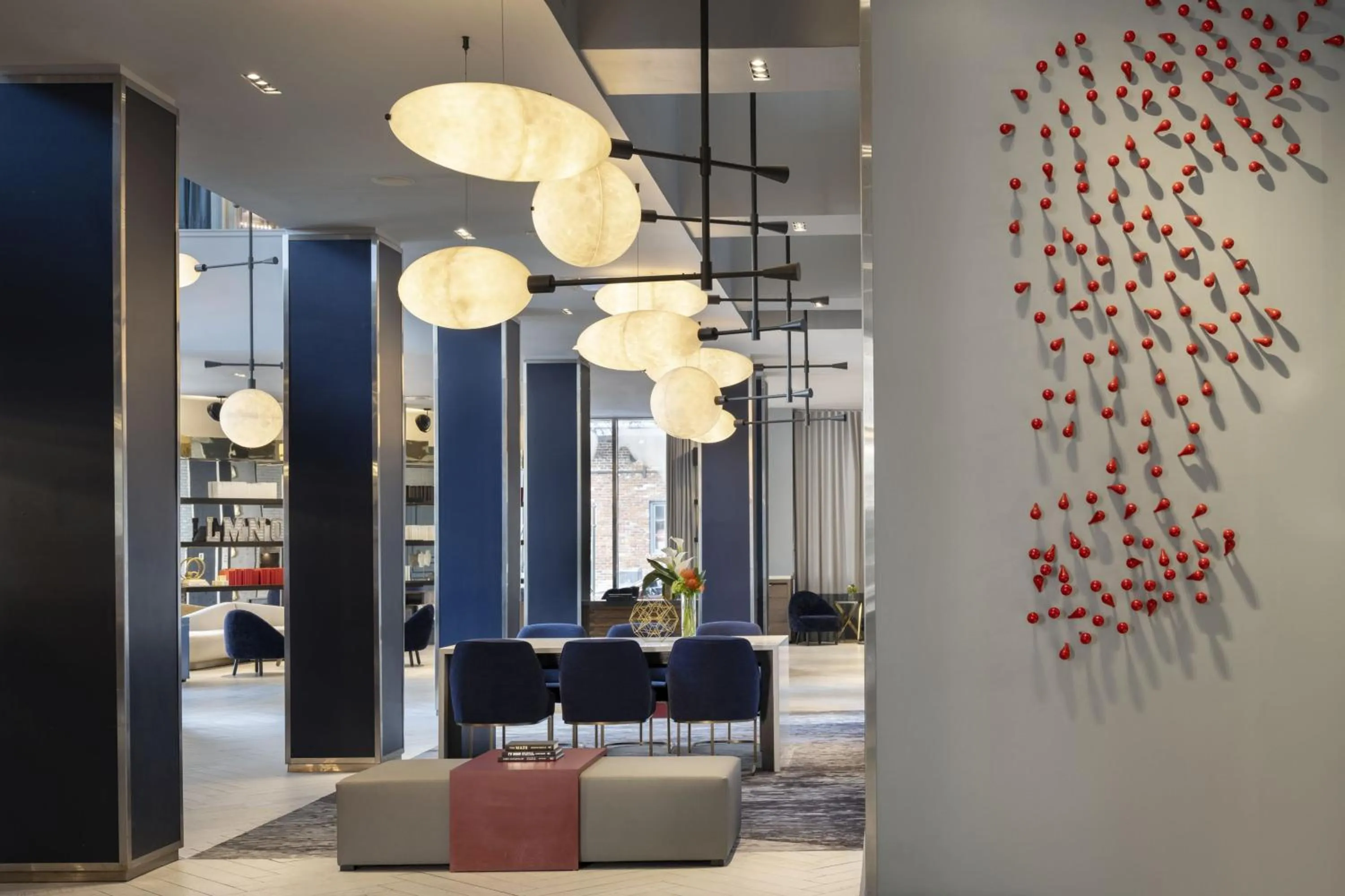 Lobby or reception in Le Meridien New Orleans