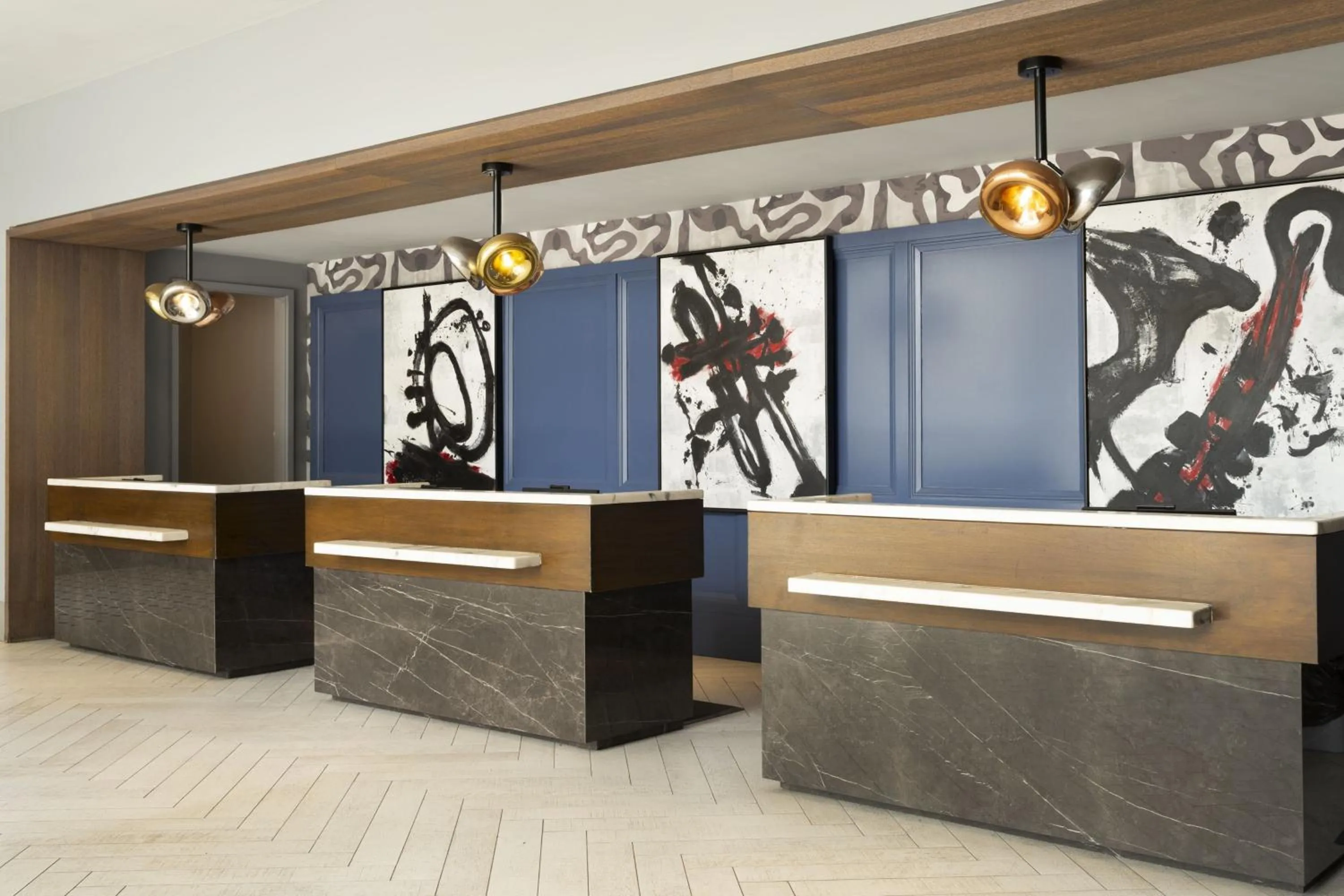 Lobby or reception in Le Meridien New Orleans