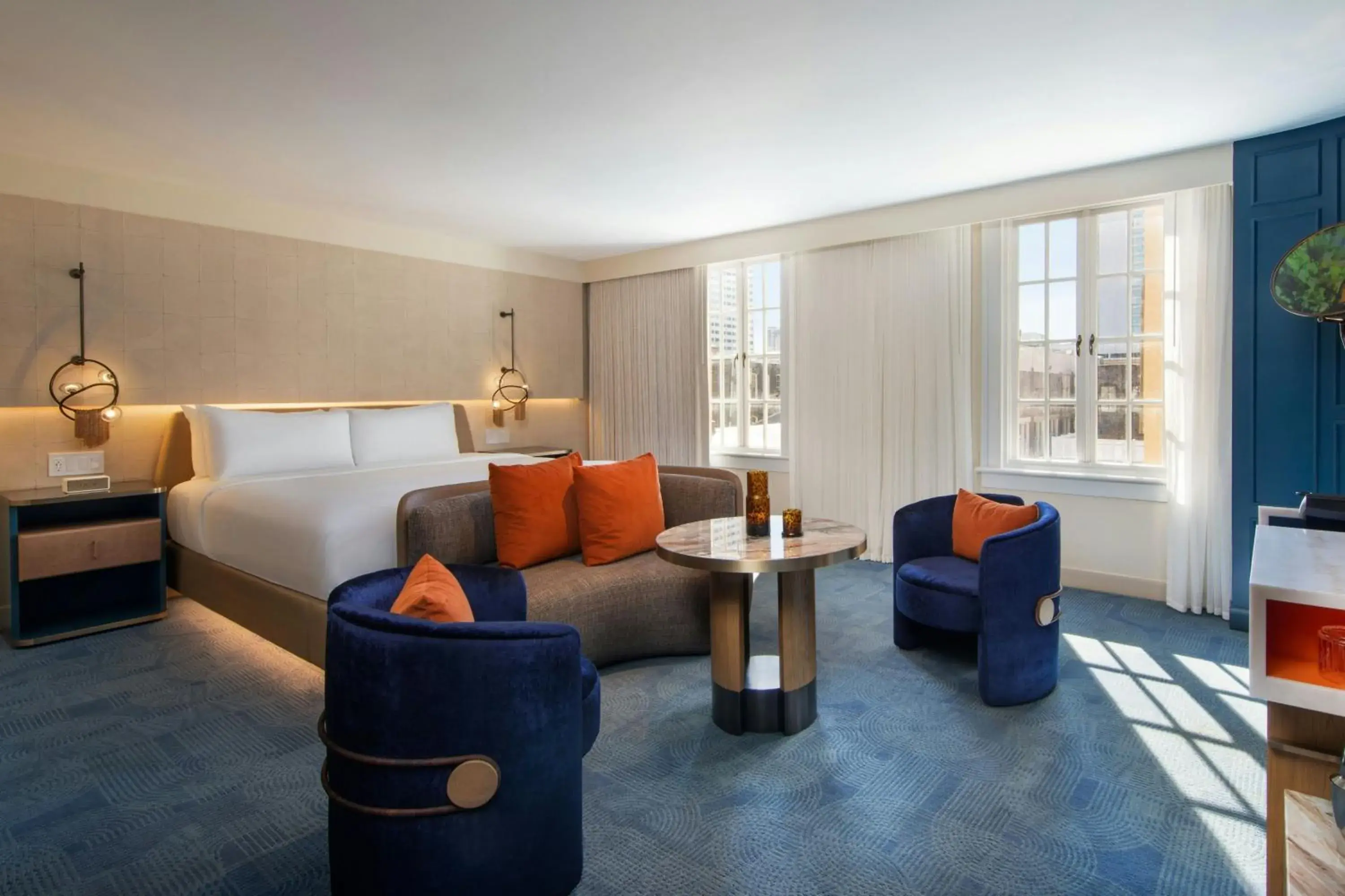 King Room with Courtyard View in Hotel de la Poste - French Quarter, A Renaissance Hotel King Room with Courtyard View in Hotel de la Poste - French Quarter, A Renaissance Hotel